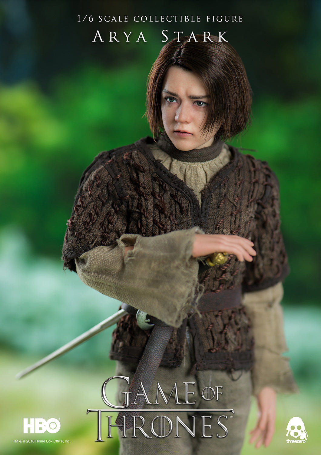 I Am Nobody Arya Stark One Sixth Scale Collectable Figure By ThreeZero