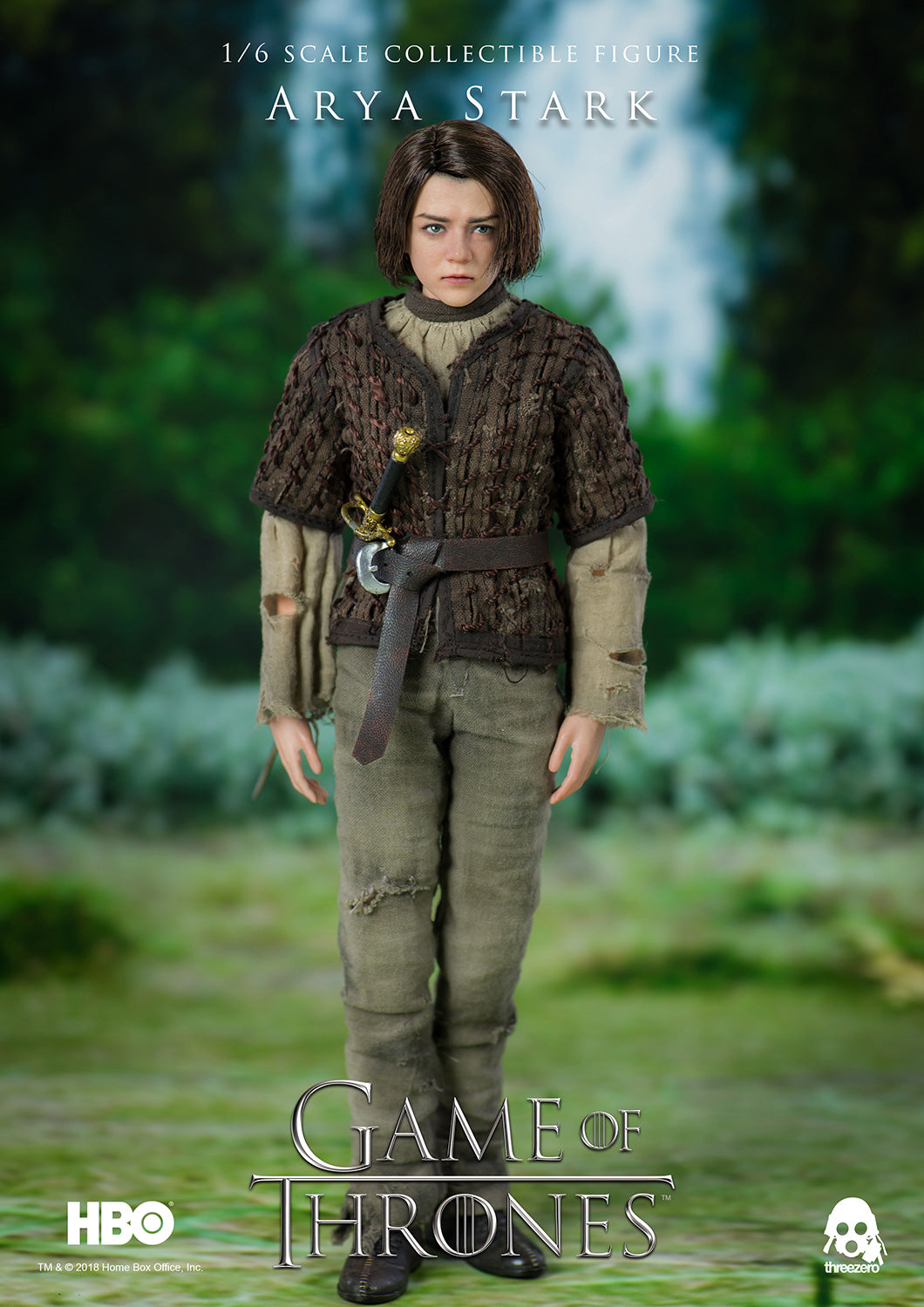 I Am Nobody Arya Stark One Sixth Scale Collectable Figure By ThreeZero