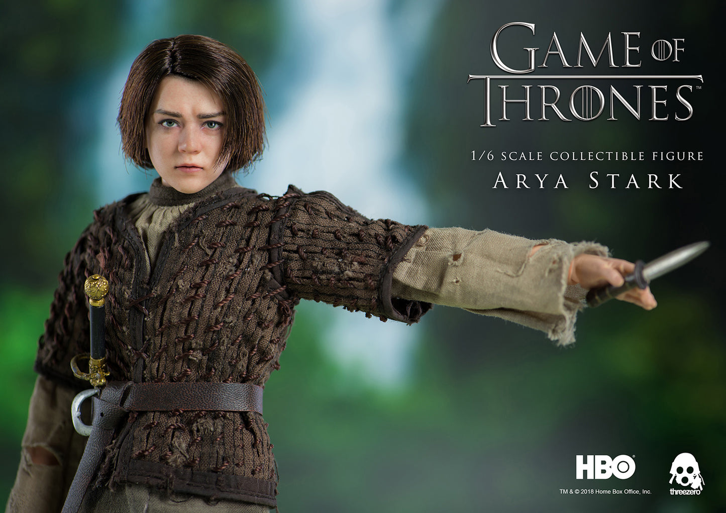 I Am Nobody Arya Stark One Sixth Scale Collectable Figure By ThreeZero