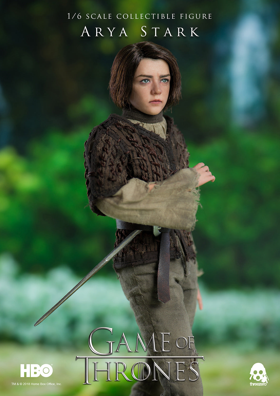 I Am Nobody Arya Stark One Sixth Scale Collectable Figure By ThreeZero