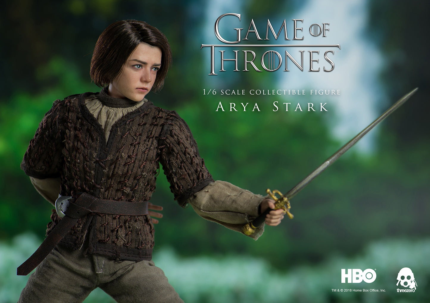 I Am Nobody Arya Stark One Sixth Scale Collectable Figure By ThreeZero