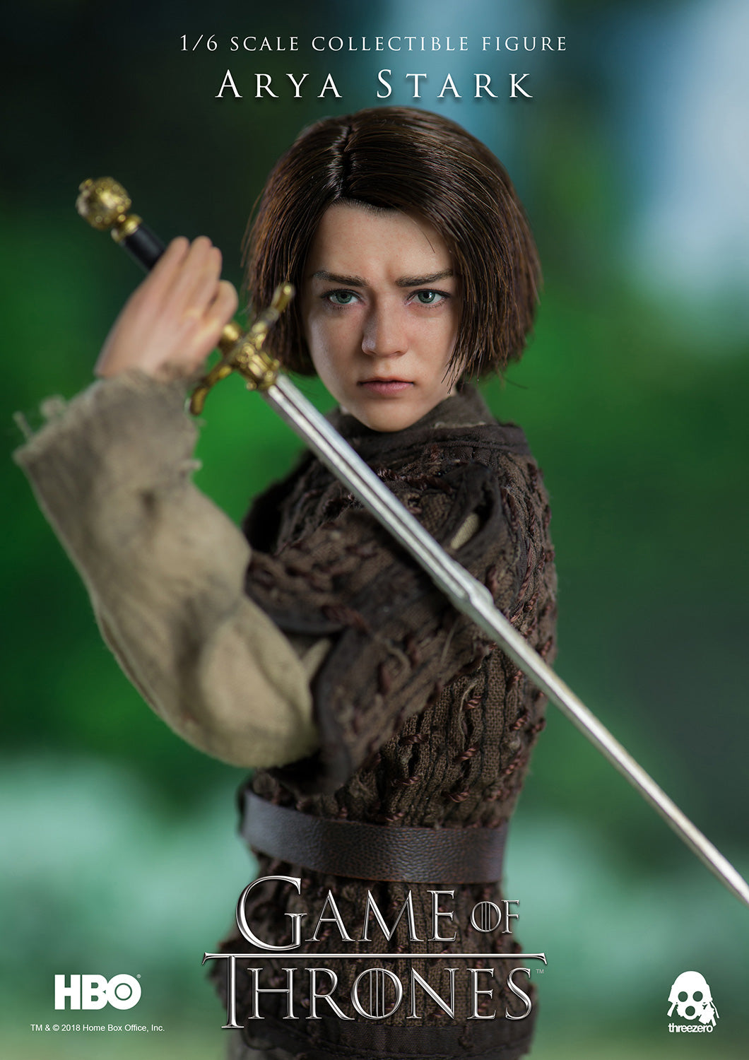 I Am Nobody Arya Stark One Sixth Scale Collectable Figure By ThreeZero