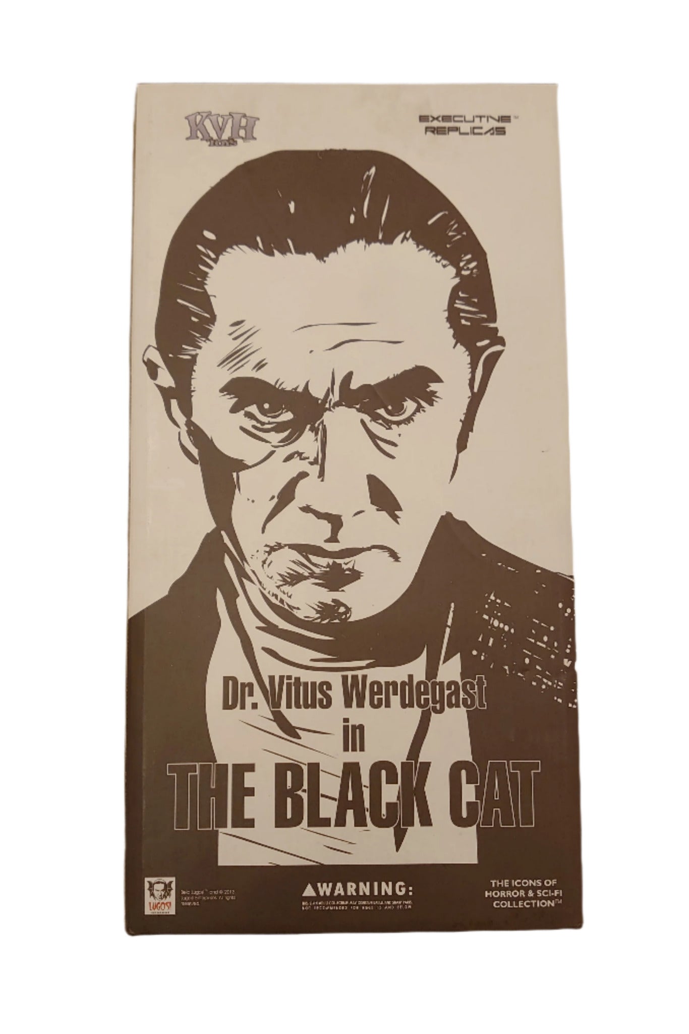 Kirk Von Hammett Bela Lugosi Dr Vitus Werdegast Black Cat Figure By Executive Replicas