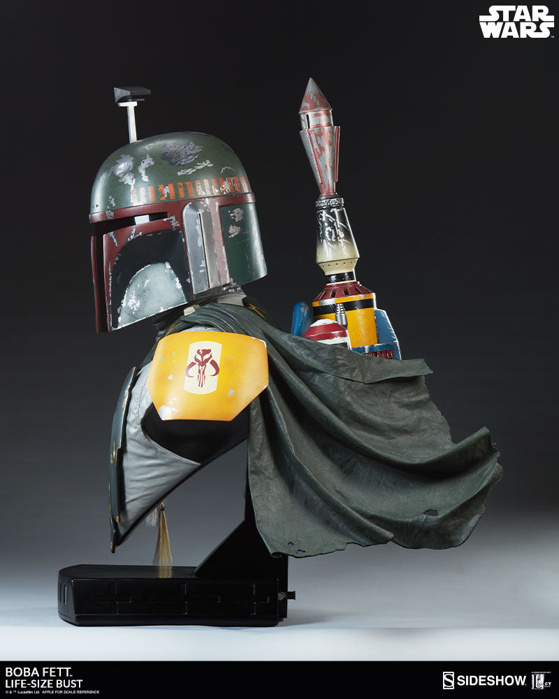 Boba Fett Bounty Hunter Full Scale Prop Bust