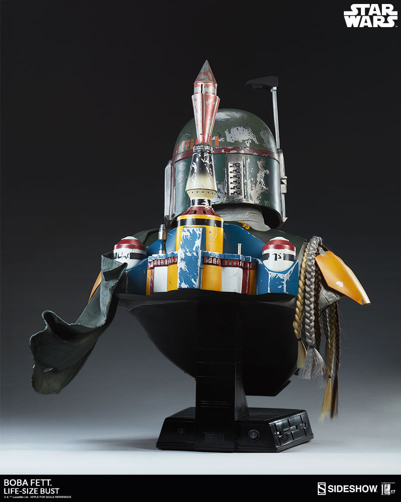 Boba Fett Bounty Hunter Full Scale Prop Bust