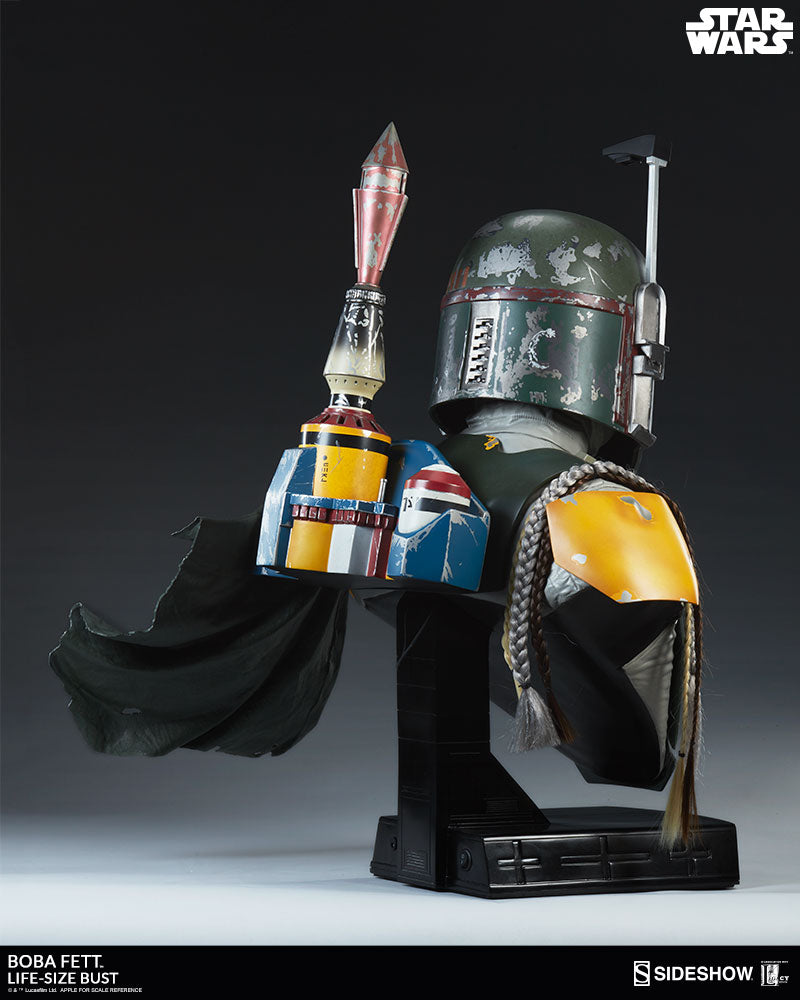 Boba Fett Bounty Hunter Full Scale Prop Bust