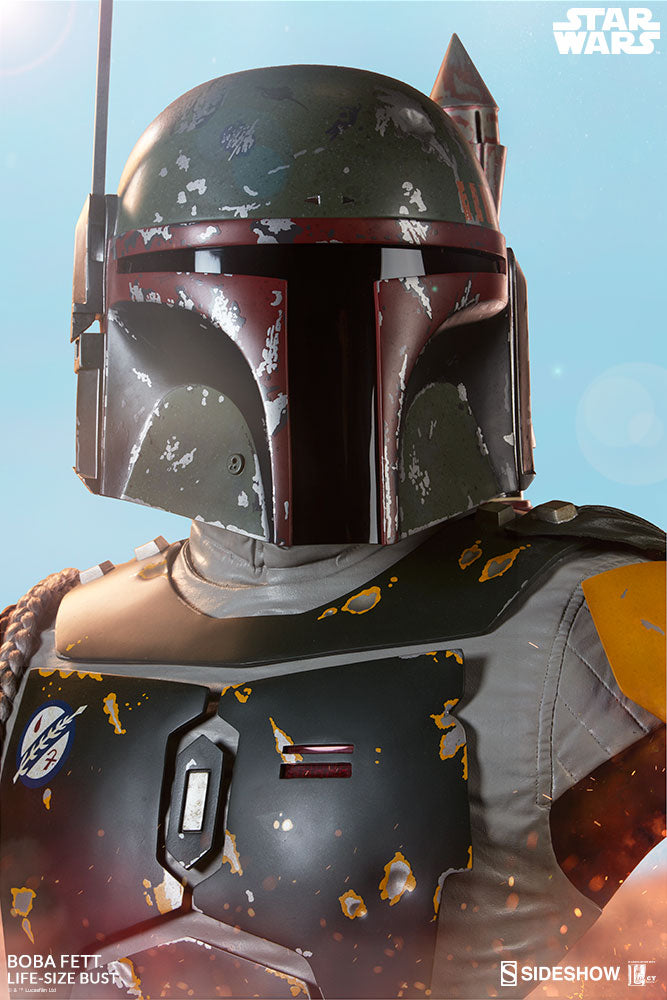 Boba Fett Bounty Hunter Full Scale Prop Bust