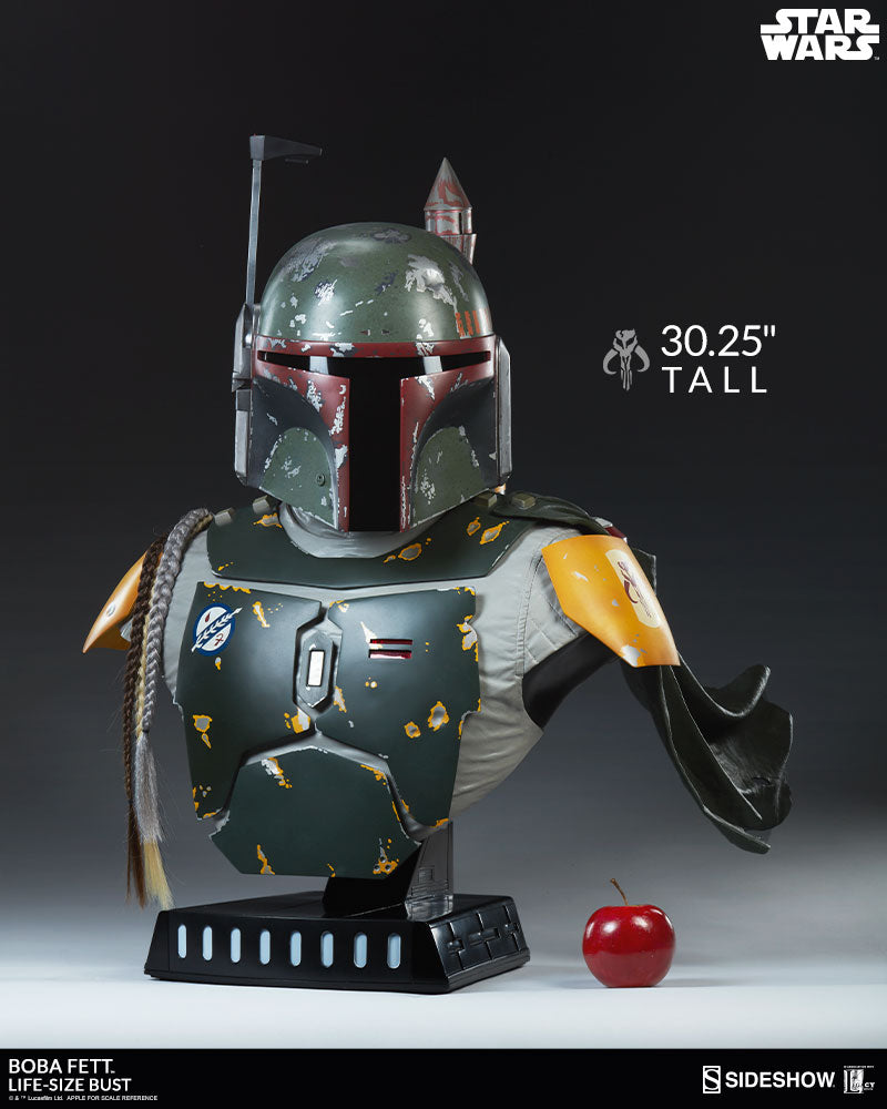 Boba Fett Bounty Hunter Full Scale Prop Bust