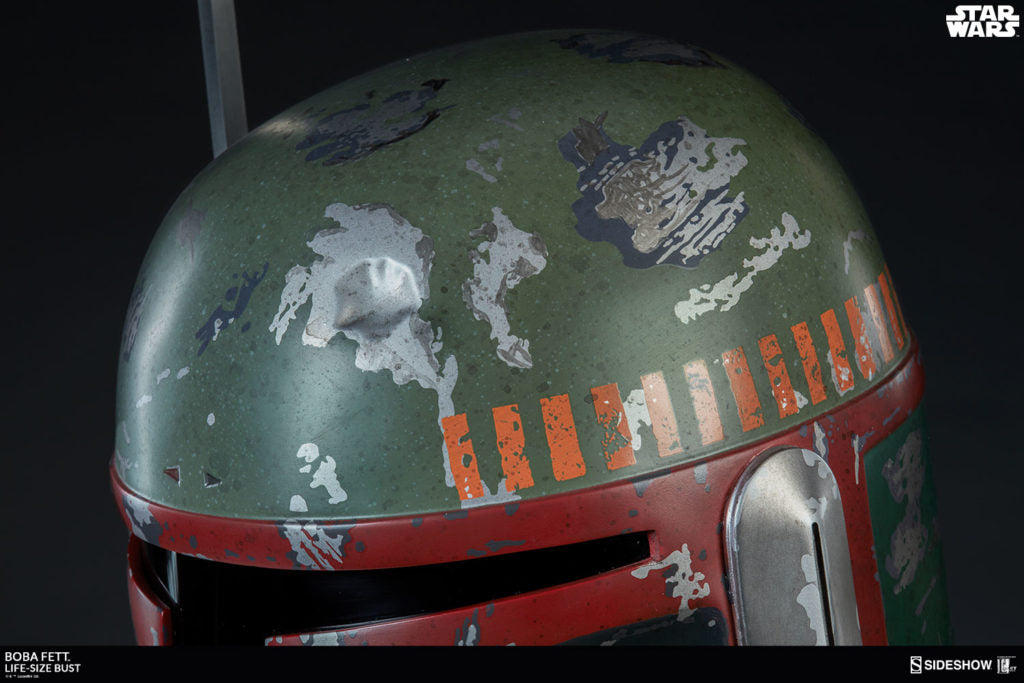 Boba Fett Bounty Hunter Full Scale Prop Bust
