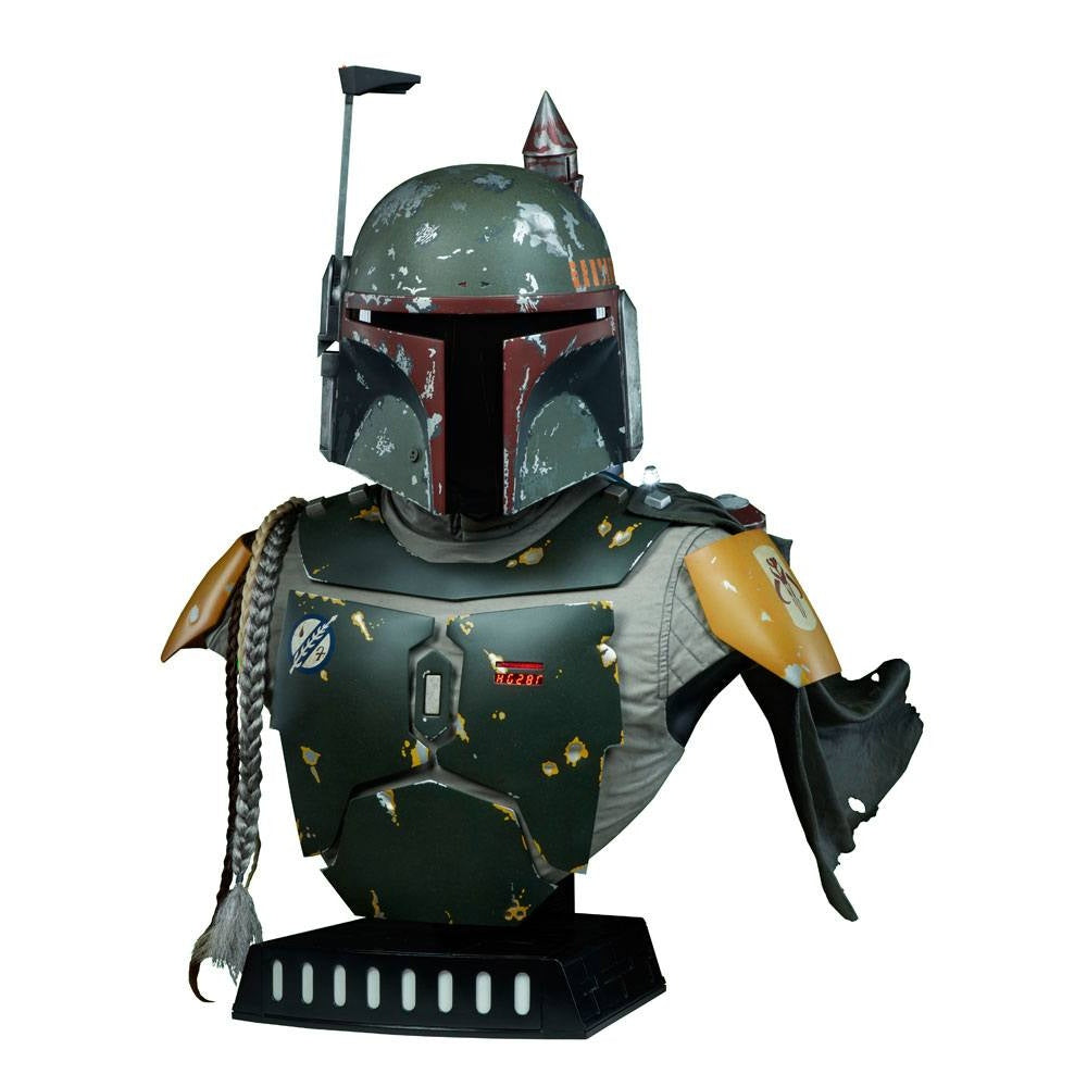 Boba Fett Bounty Hunter Full Scale Prop Bust