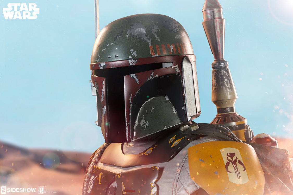 Boba Fett Bounty Hunter Full Scale Prop Bust
