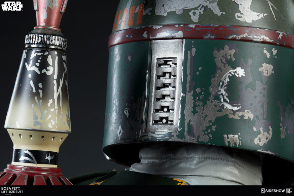 Boba Fett Bounty Hunter Full Scale Prop Bust