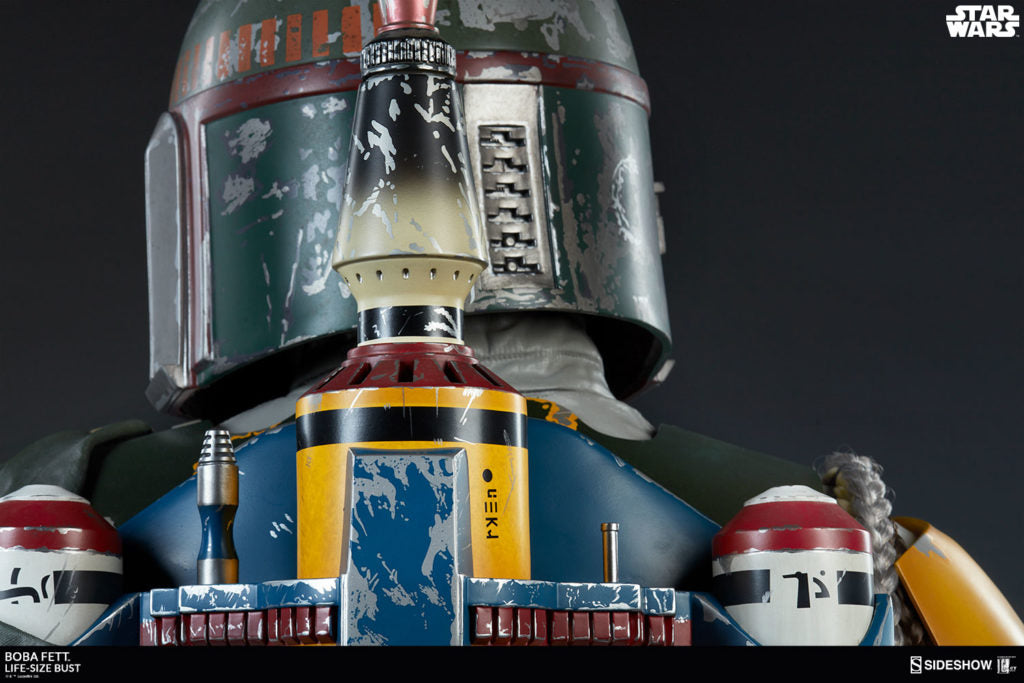Boba Fett Bounty Hunter Full Scale Prop Bust