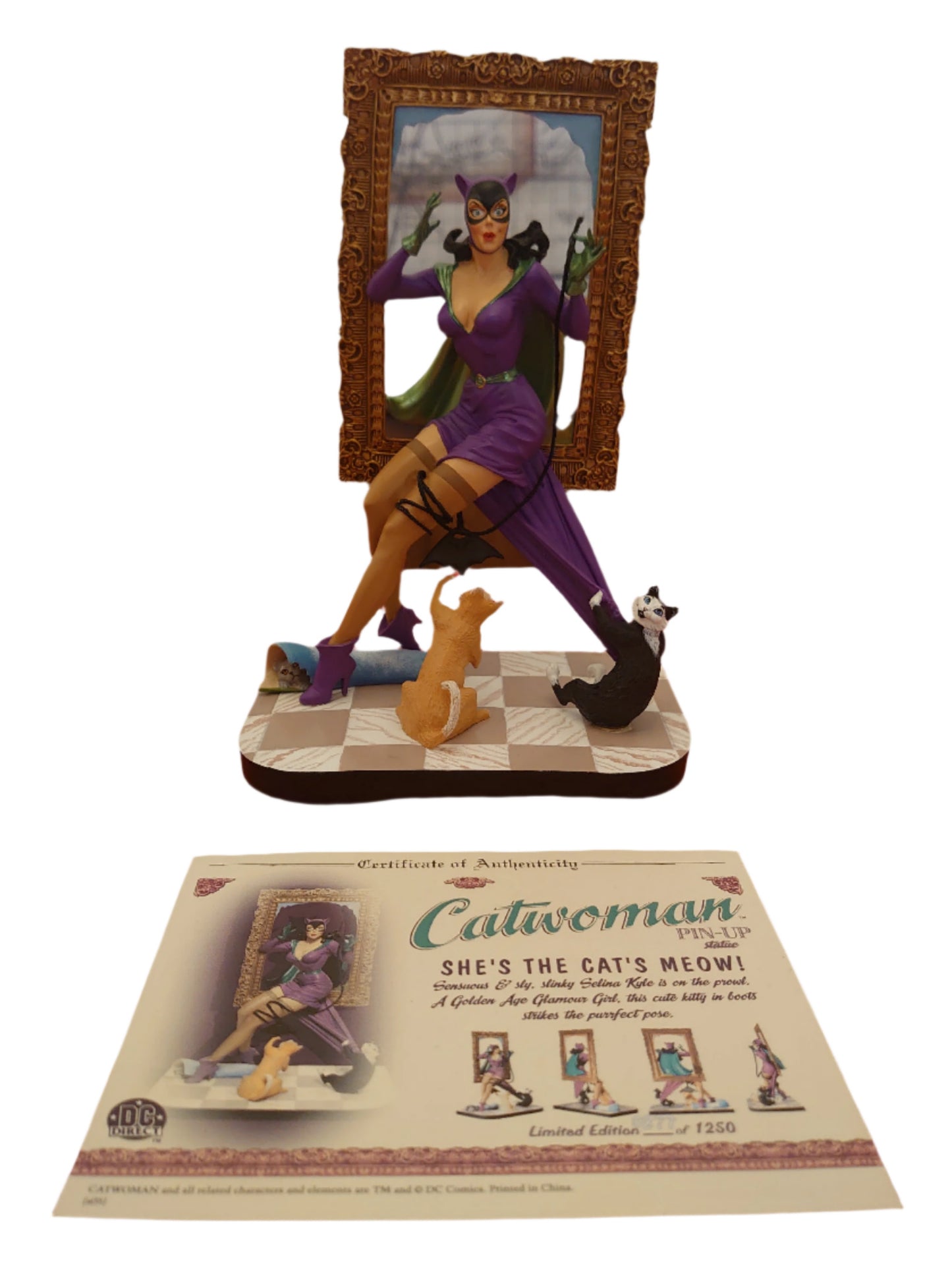 Limited Edition Pin-Up Catwoman Statue By DC Direct