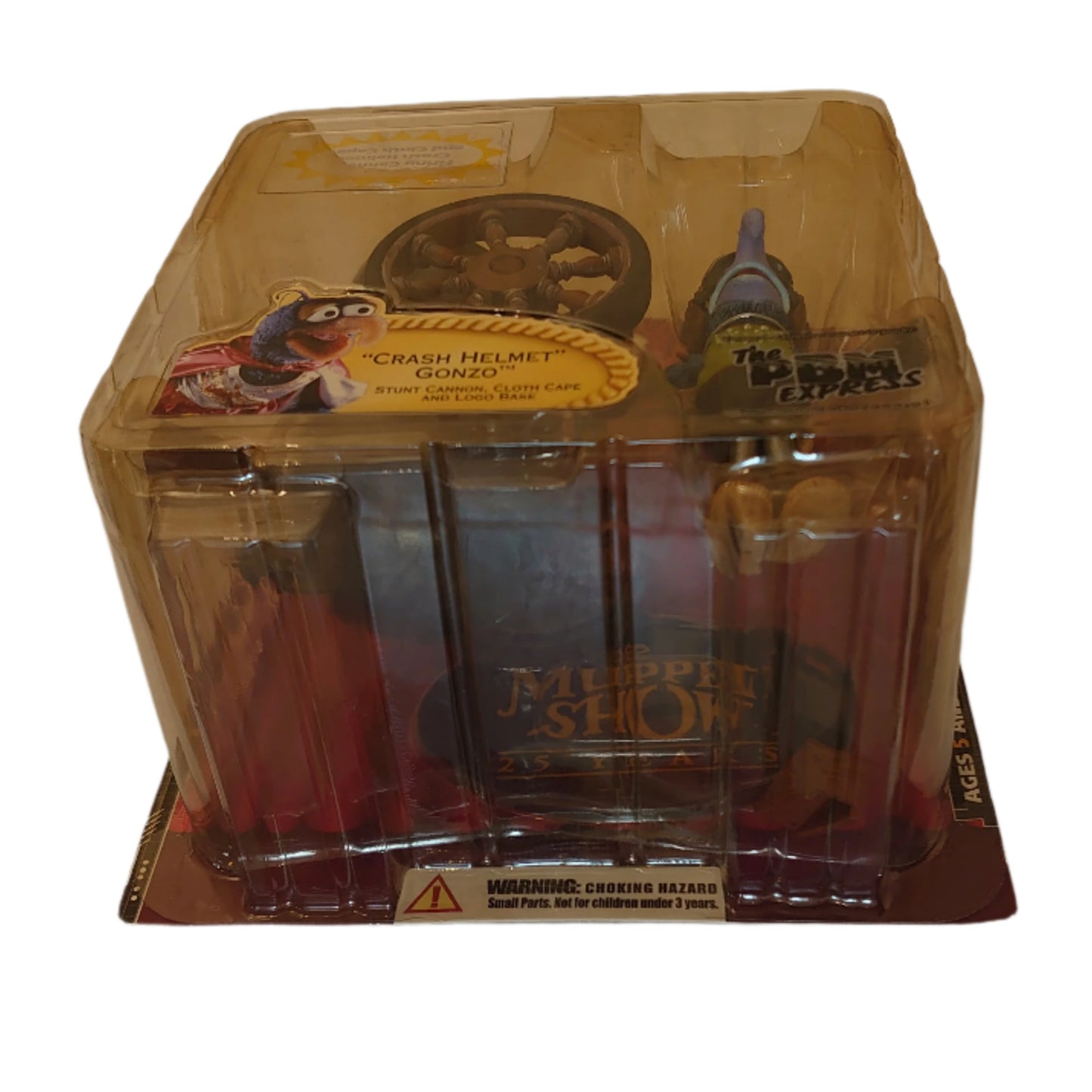 Crash Helmet Gonzo PBM Express Exclusive From Jim Hensons Muppet Show By Palisades Toys