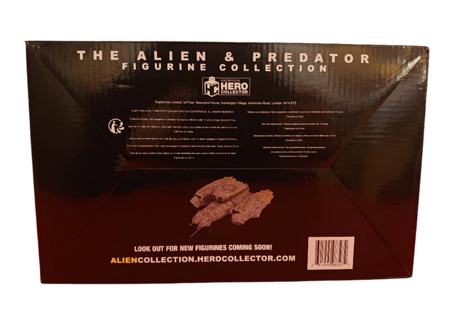 Alien Commercial Tug Spaceship Nostromo By Eaglemoss