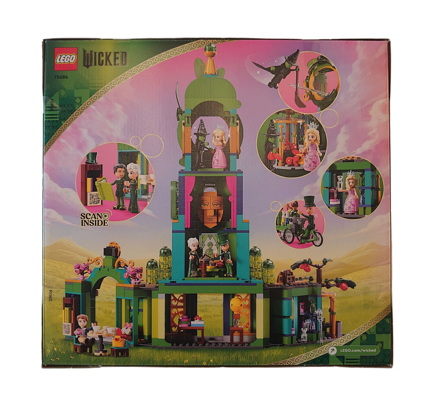 Wicked The Musical Lego Set Of The Emerald City #75684