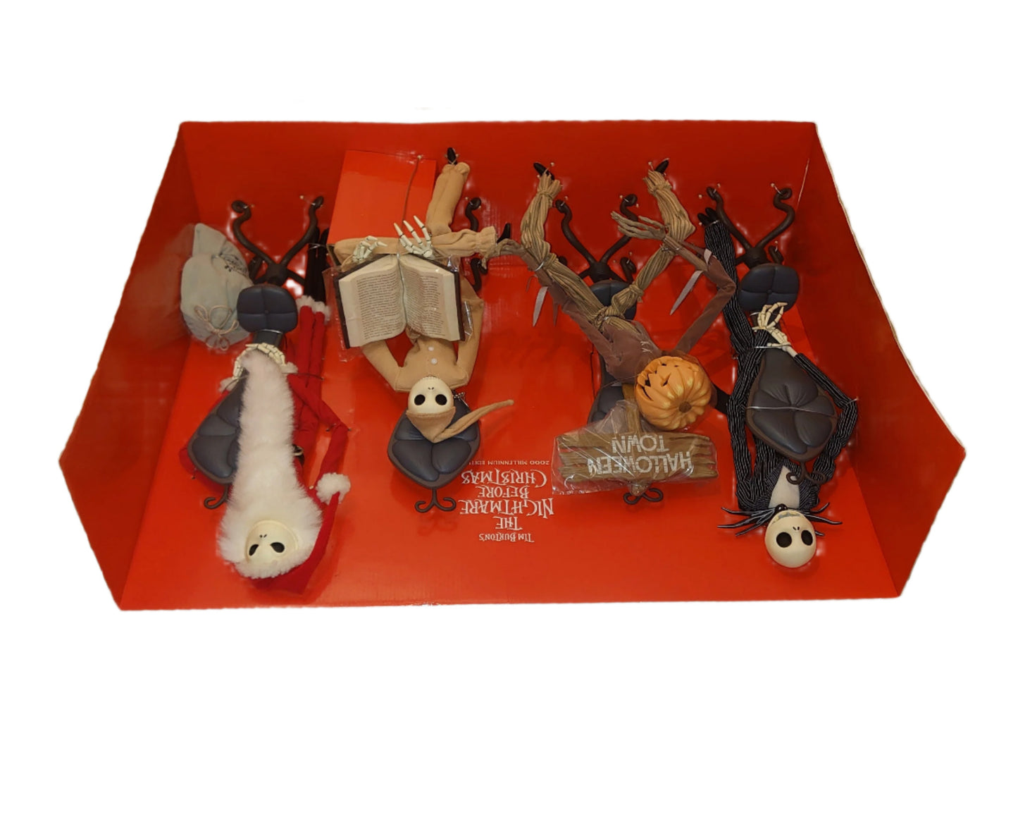 The Nightmare Before Christmas Jack Skellington As Santa, Pajama, Pumpkin King & Pinstripe Jack By Jun Planning