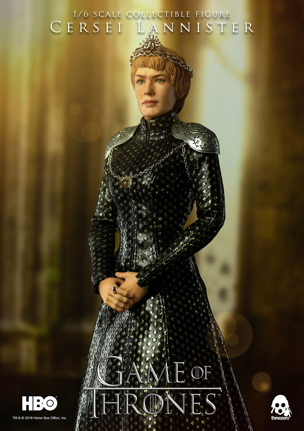 Threezero Collectible Game Of Thrones Figure Of Queen Cersei Lannister Lena Headey
