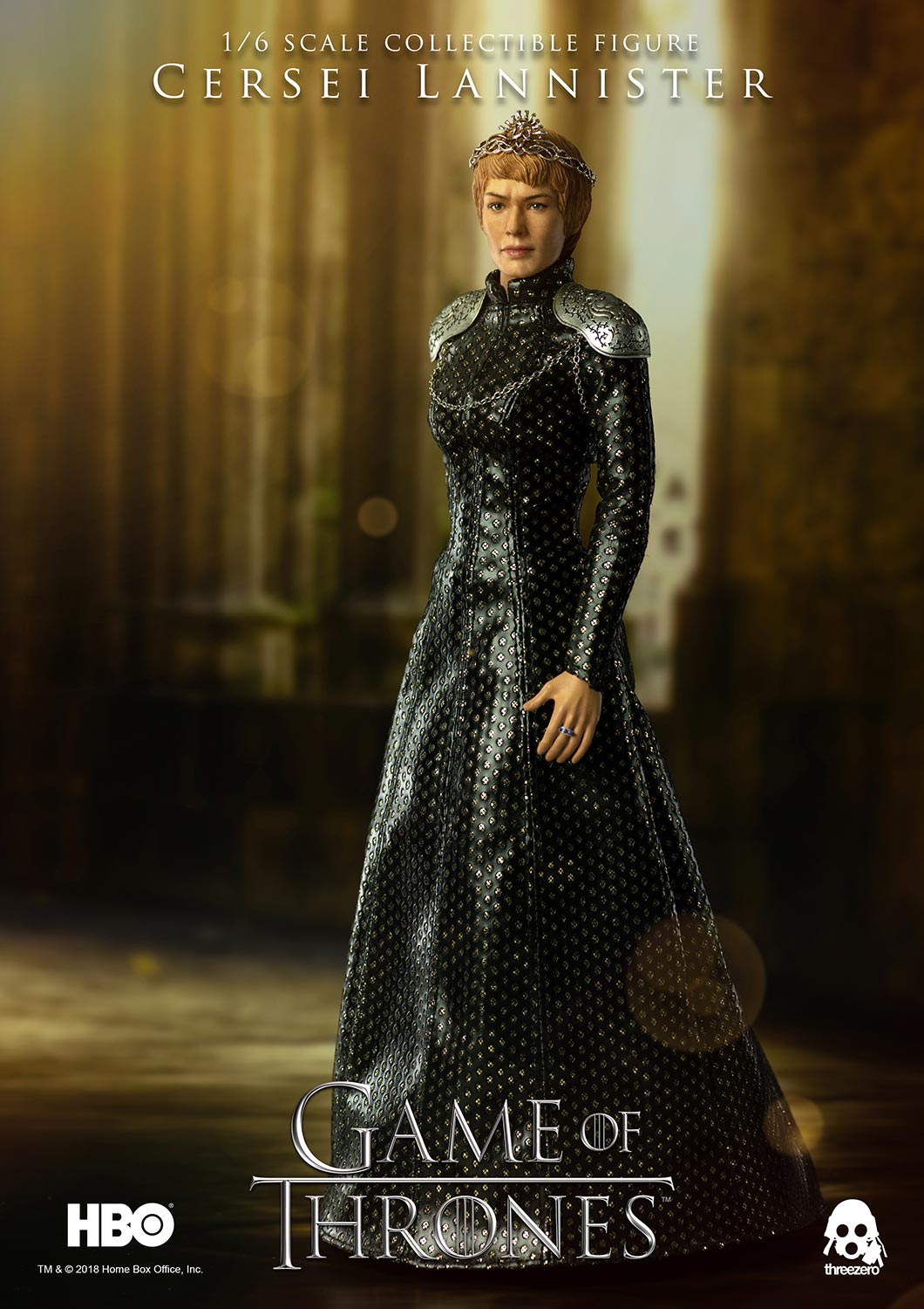 Threezero Collectible Game Of Thrones Figure Of Queen Cersei Lannister Lena Headey