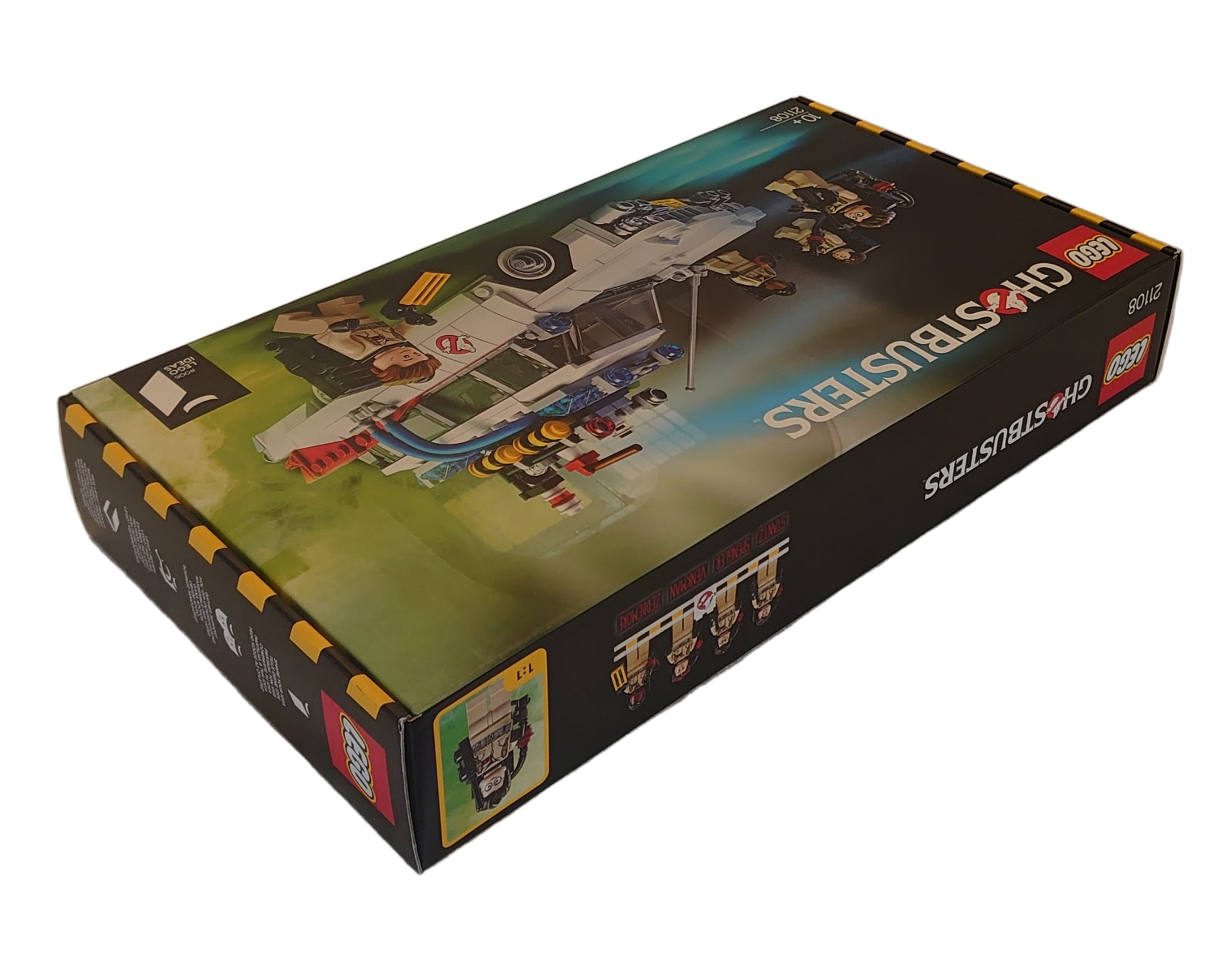 Lego Ideas Set 21108 Ghostbusters Ecto 1 With Peter Venkman, Ray Stantz, Winston Zeddmore And Egon Spengler Minifigures