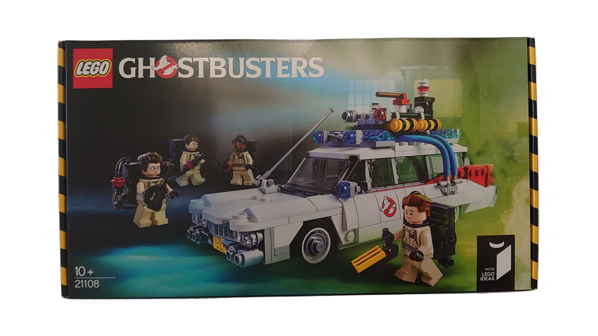 Lego Ideas Set 21108 Ghostbusters Ecto 1 With Peter Venkman, Ray Stantz, Winston Zeddmore And Egon Spengler Minifigures