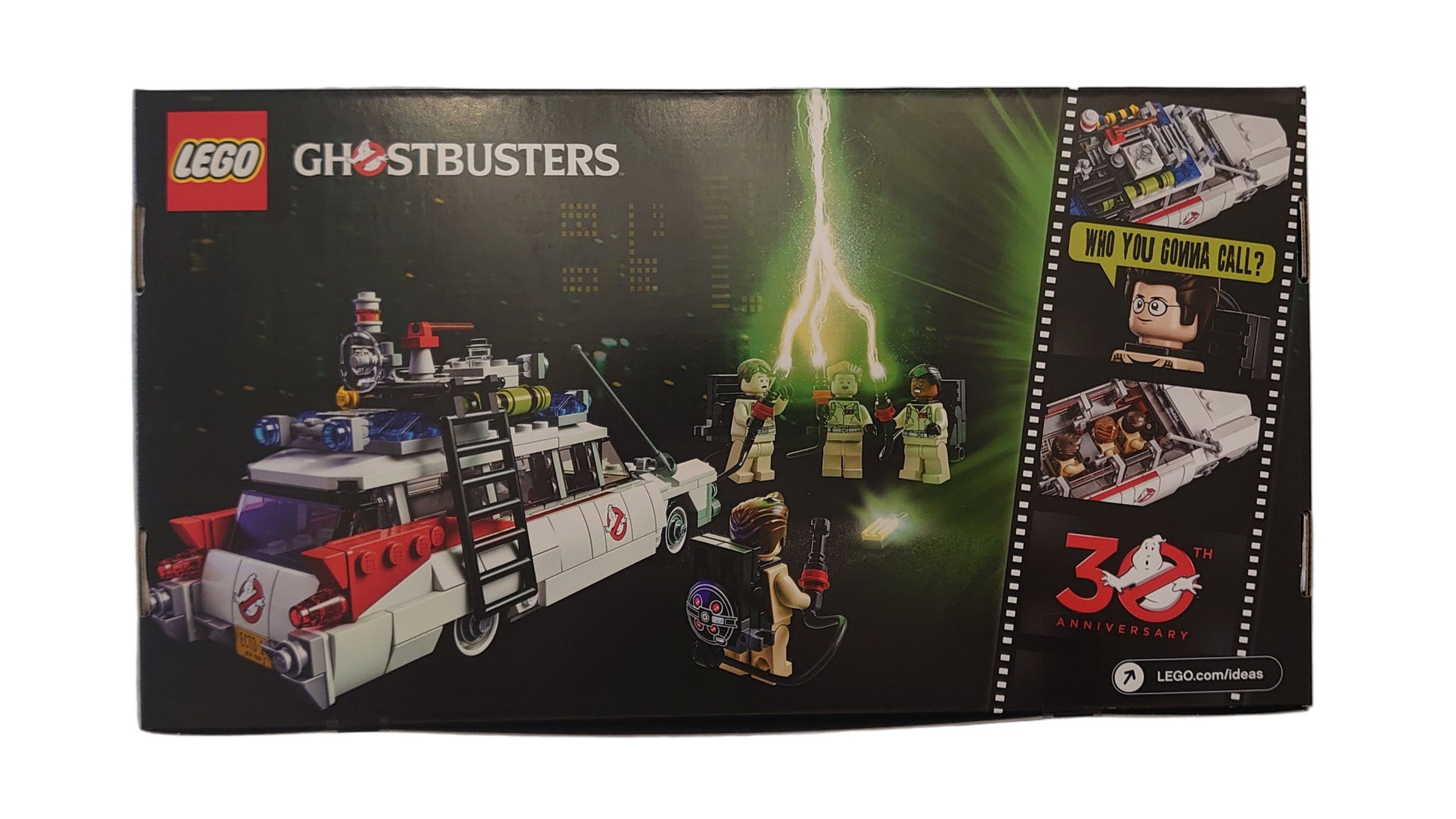 Lego Ideas Set 21108 Ghostbusters Ecto 1 With Peter Venkman, Ray Stantz, Winston Zeddmore And Egon Spengler Minifigures