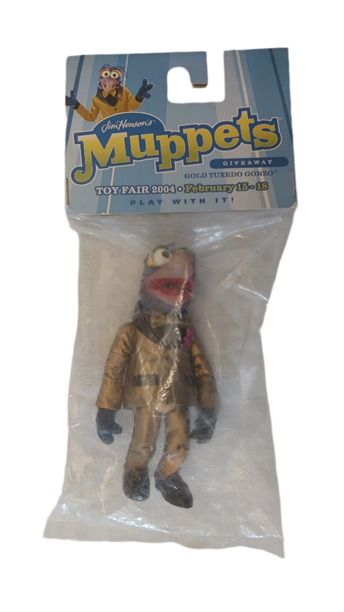 Exclusive Gold Tuxedo Gonzo From Jim Henson's Muppet Show By Palisades