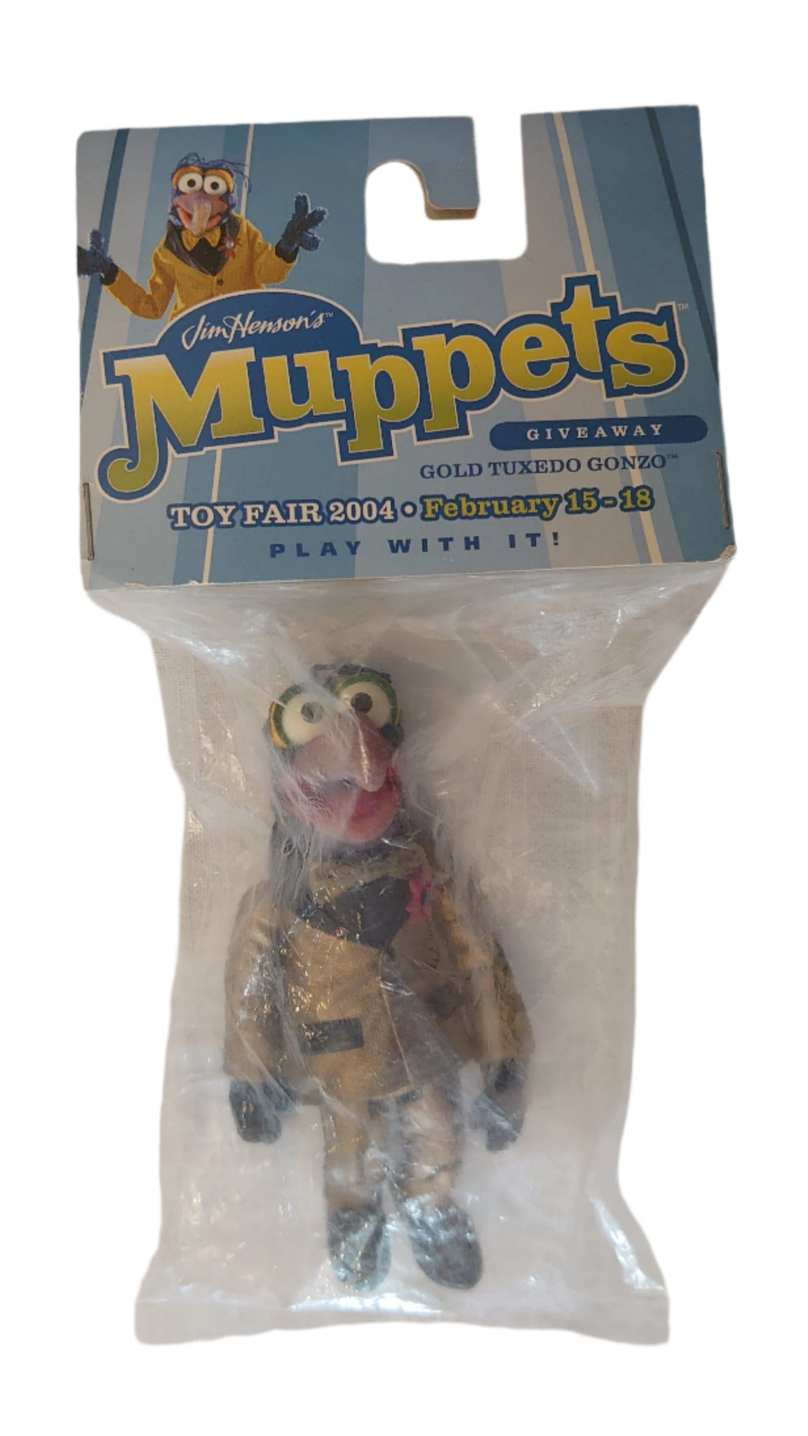 Exclusive Gold Tuxedo Gonzo From Jim Henson's Muppet Show By Palisades