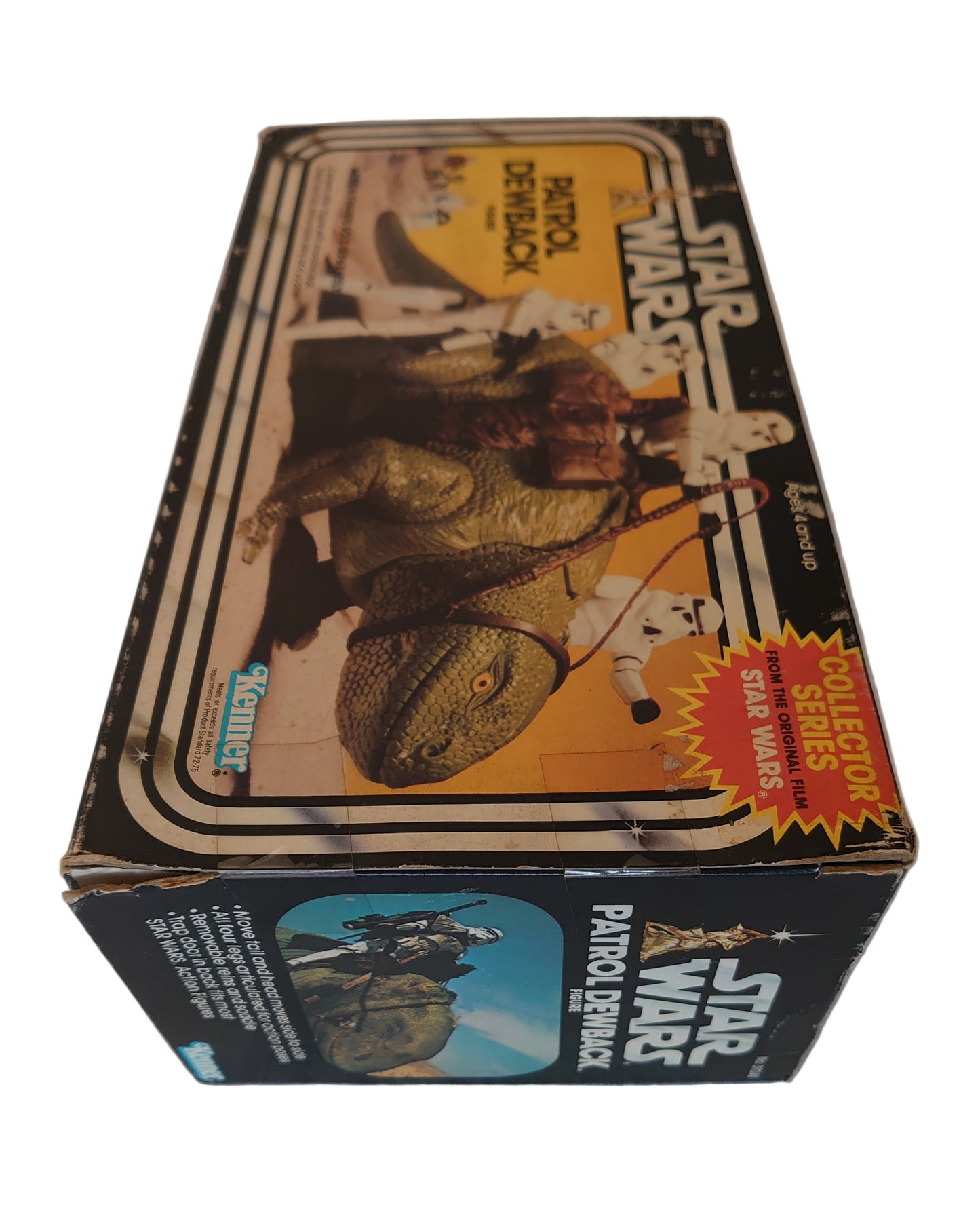 Vintage Star Wars Patrol Dewback Creature Figure A Collector Series By Kenner