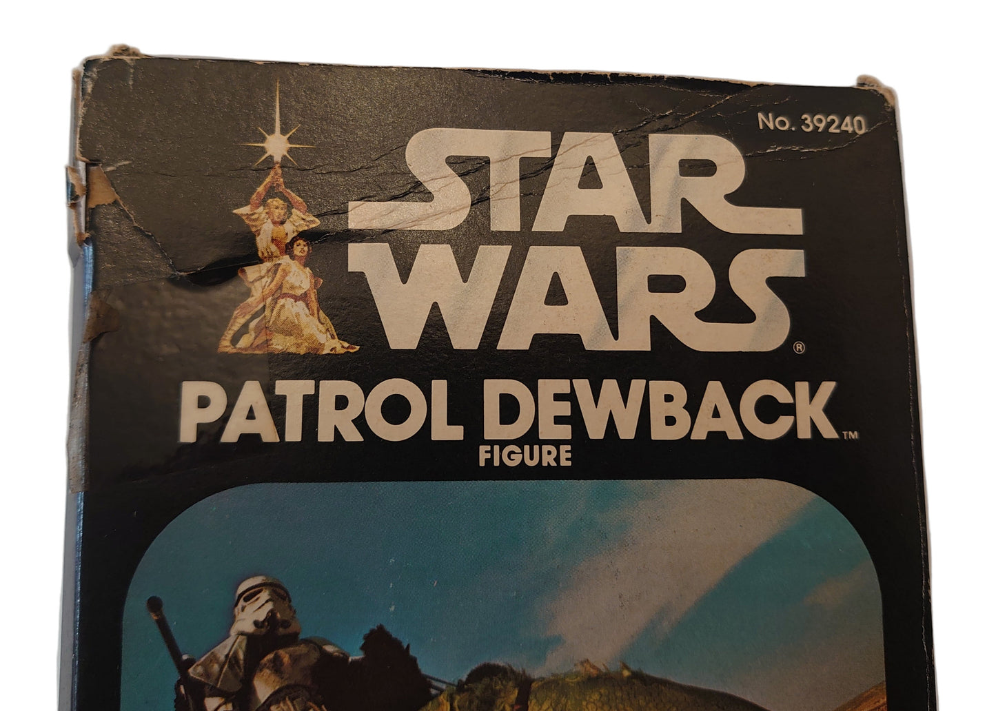 Vintage Star Wars Patrol Dewback Creature Figure A Collector Series By Kenner