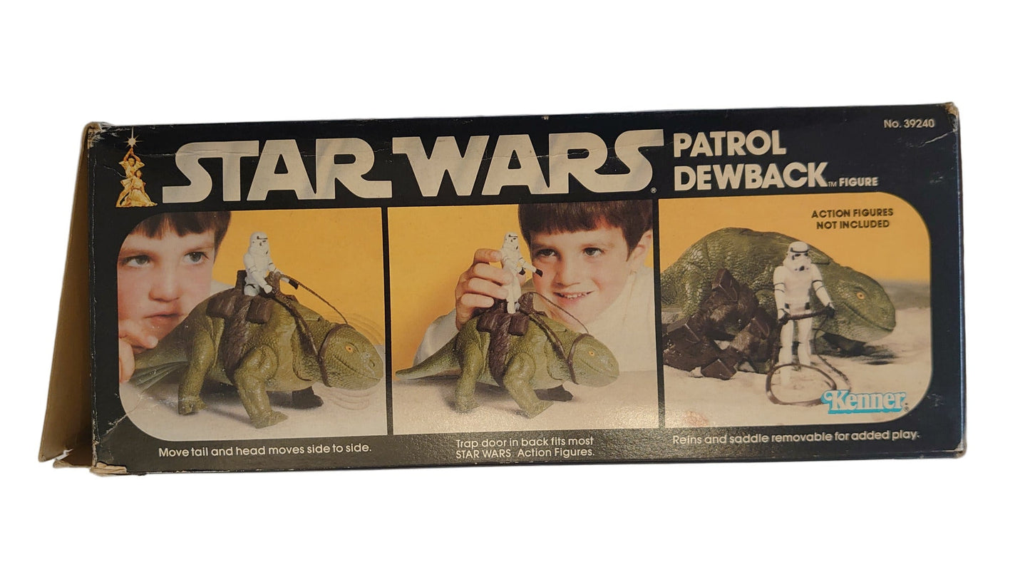 Vintage Star Wars Patrol Dewback Creature Figure A Collector Series By Kenner