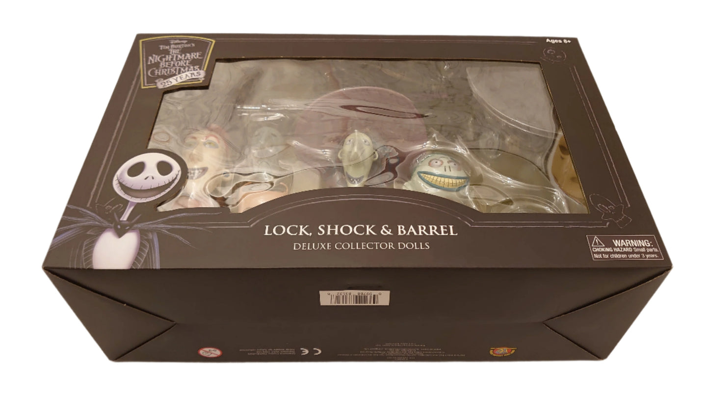 Diamond Select Toys Lock, Shock & Barrel From Tim Burton's The Nightmare Before Christmas