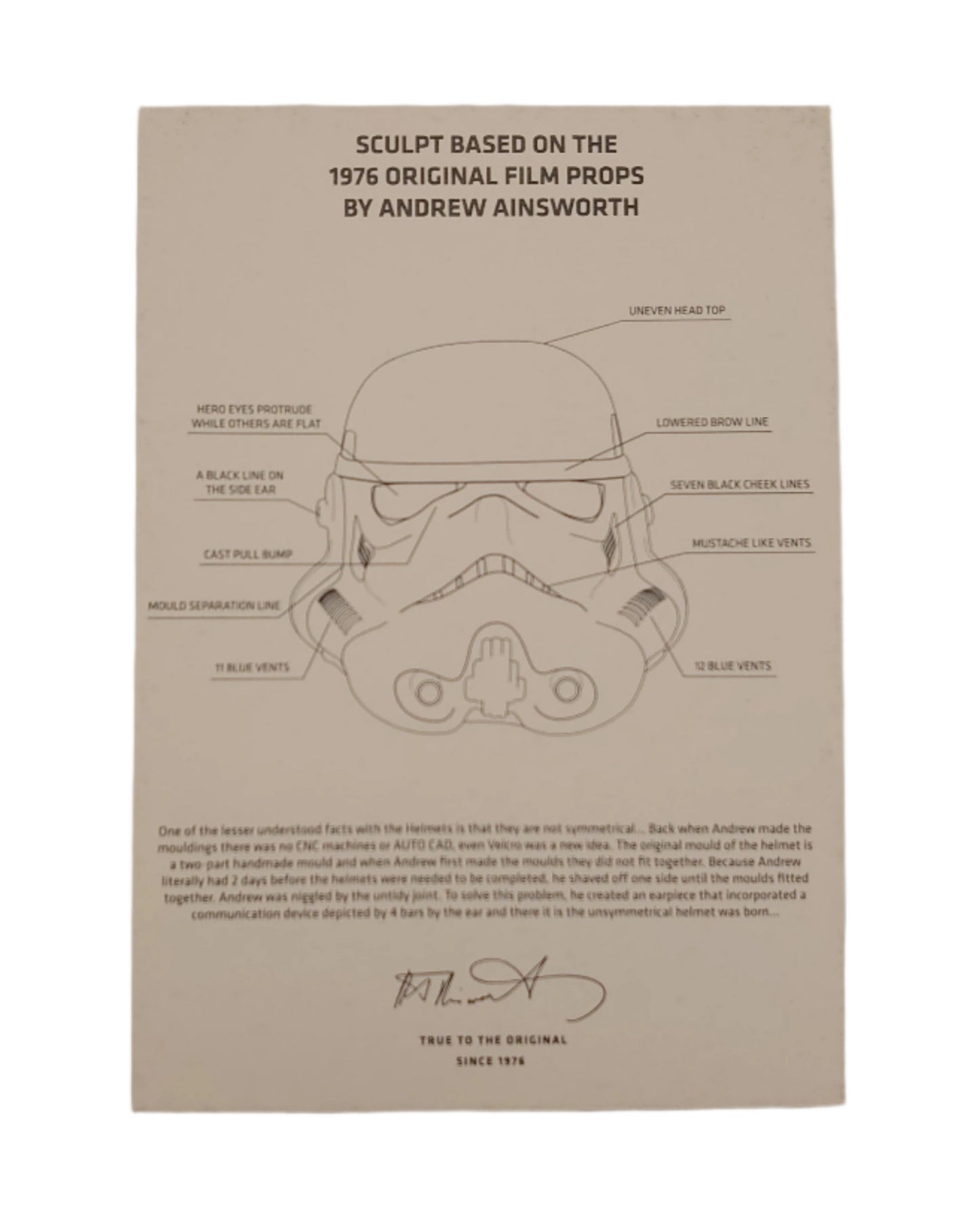 Star Wars Pure Arts Imperial Stormtrooper Helmet Scaled Replica