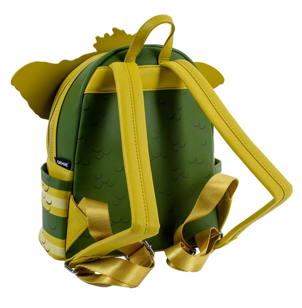 Stripe Gremlin glow in the dark backpack with removable glasses officially licensed by Loungefly