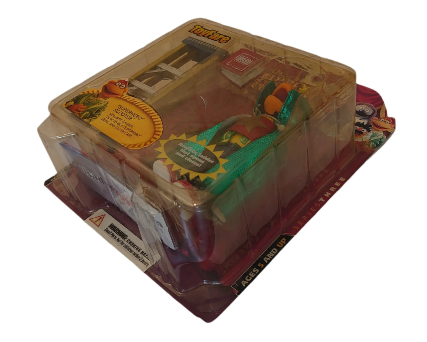 Series 3 Toyfare Exclusive Superhero Scooter Figure From Jim Henson's Muppet Show By Palisades Toys