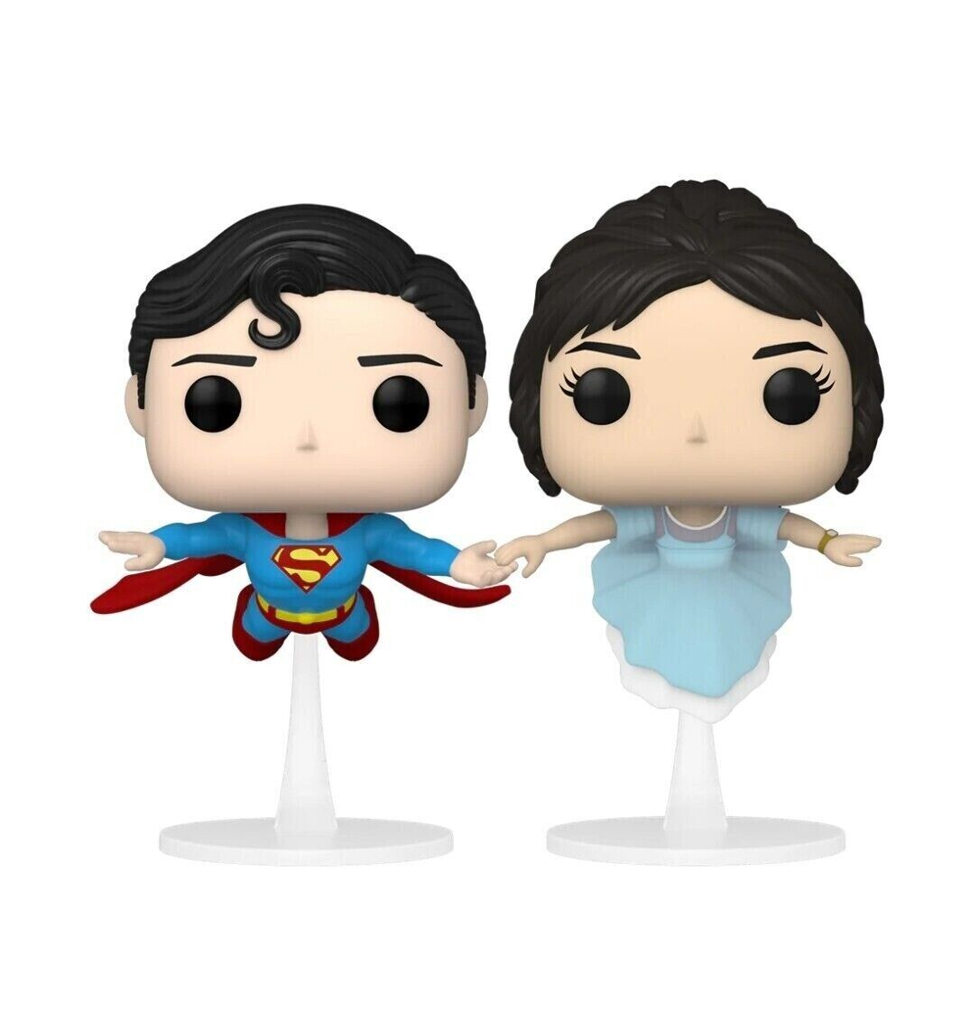 DC Detective Comics Zavvi Exclusive Funko Pop Superman & Lois Lane Flying