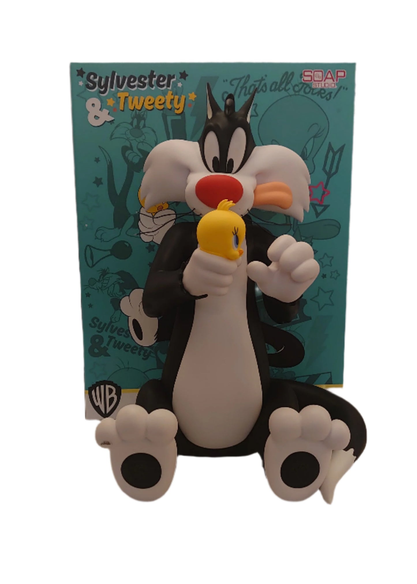 Sylvester J. Pussycat Sr. Tweety Bird Large Vinyl Statue By Soap Studios