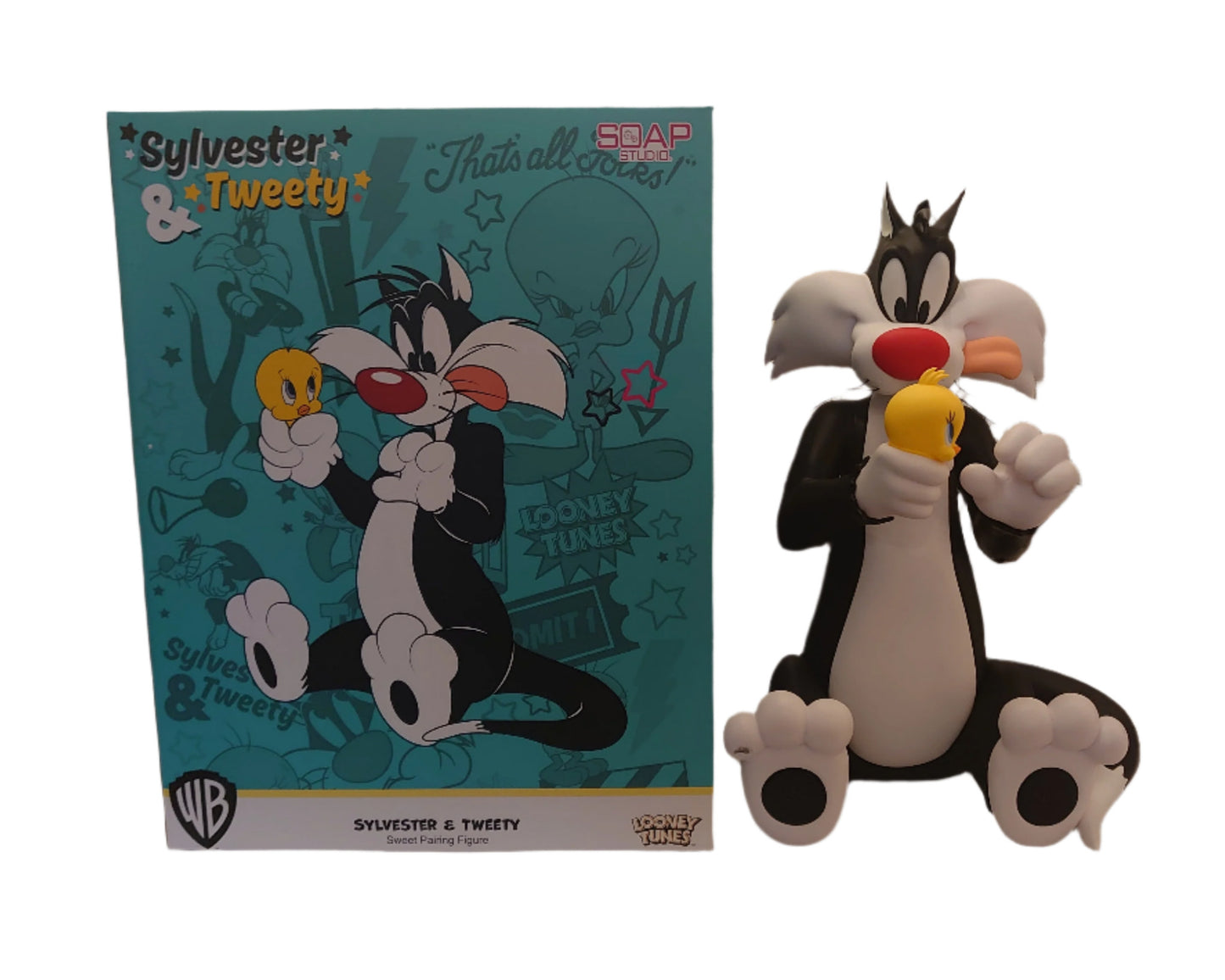 Sylvester J. Pussycat Sr. Tweety Bird Large Vinyl Statue By Soap Studios