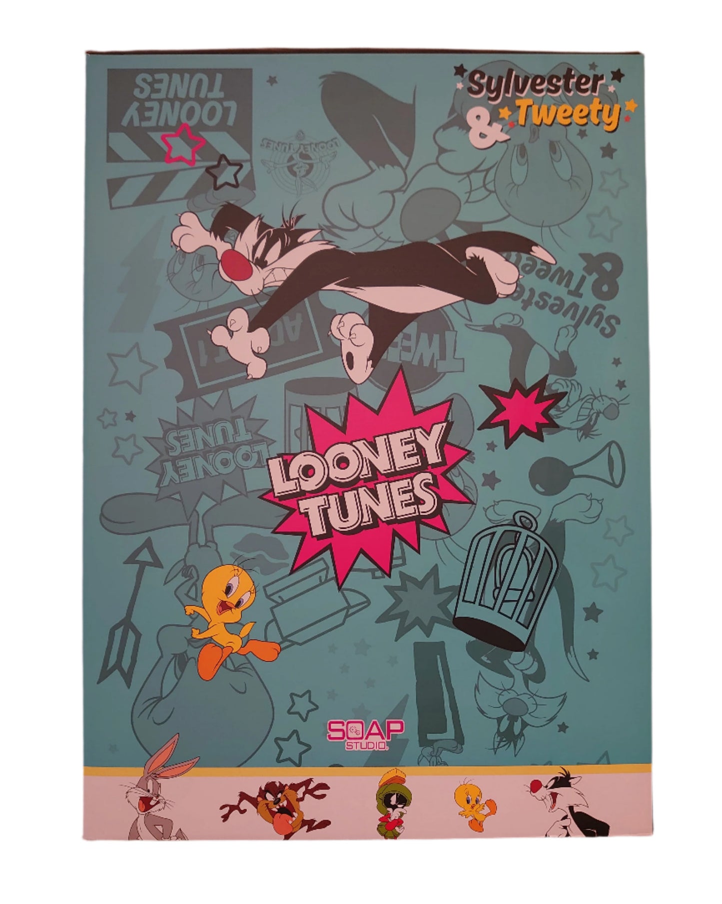 Sylvester J. Pussycat Sr. Tweety Bird Large Vinyl Statue By Soap Studios