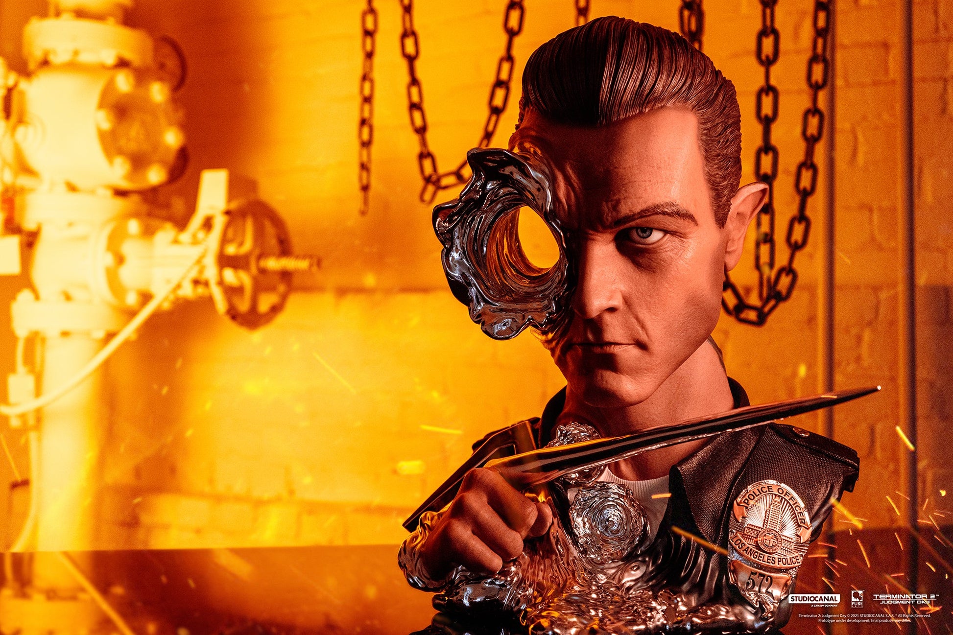 Terminator 2 Judgment Day T 1000 Colour Edition