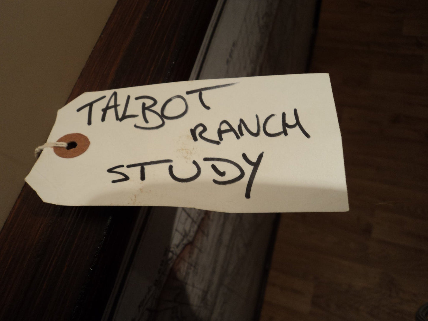 Universal Monsters Penny Dreadful Horror Series Screen Used Talbot Ranch Map