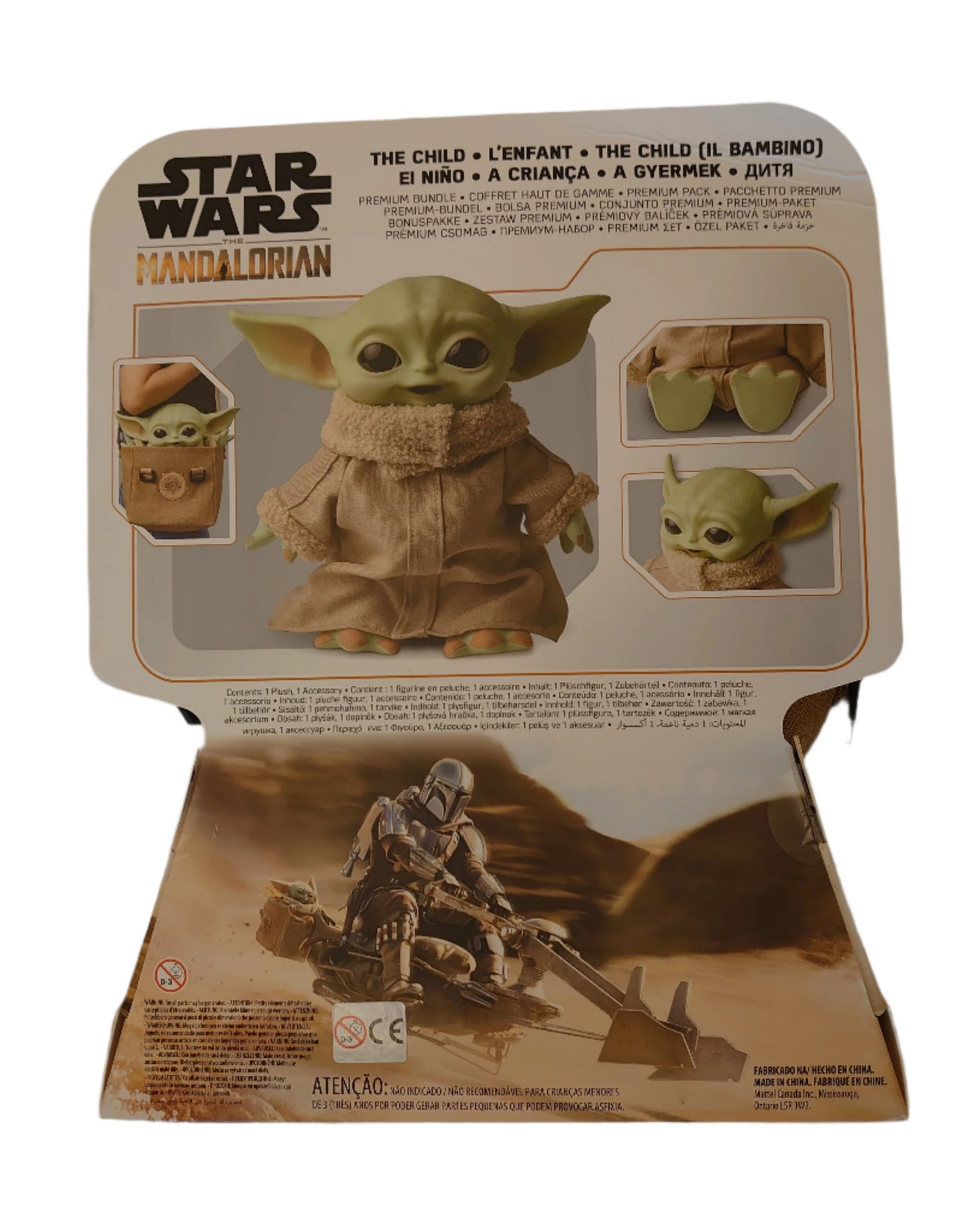 Grogu The Child Baby Yoda Star Wars The Mandalorian Talking Replica Prop