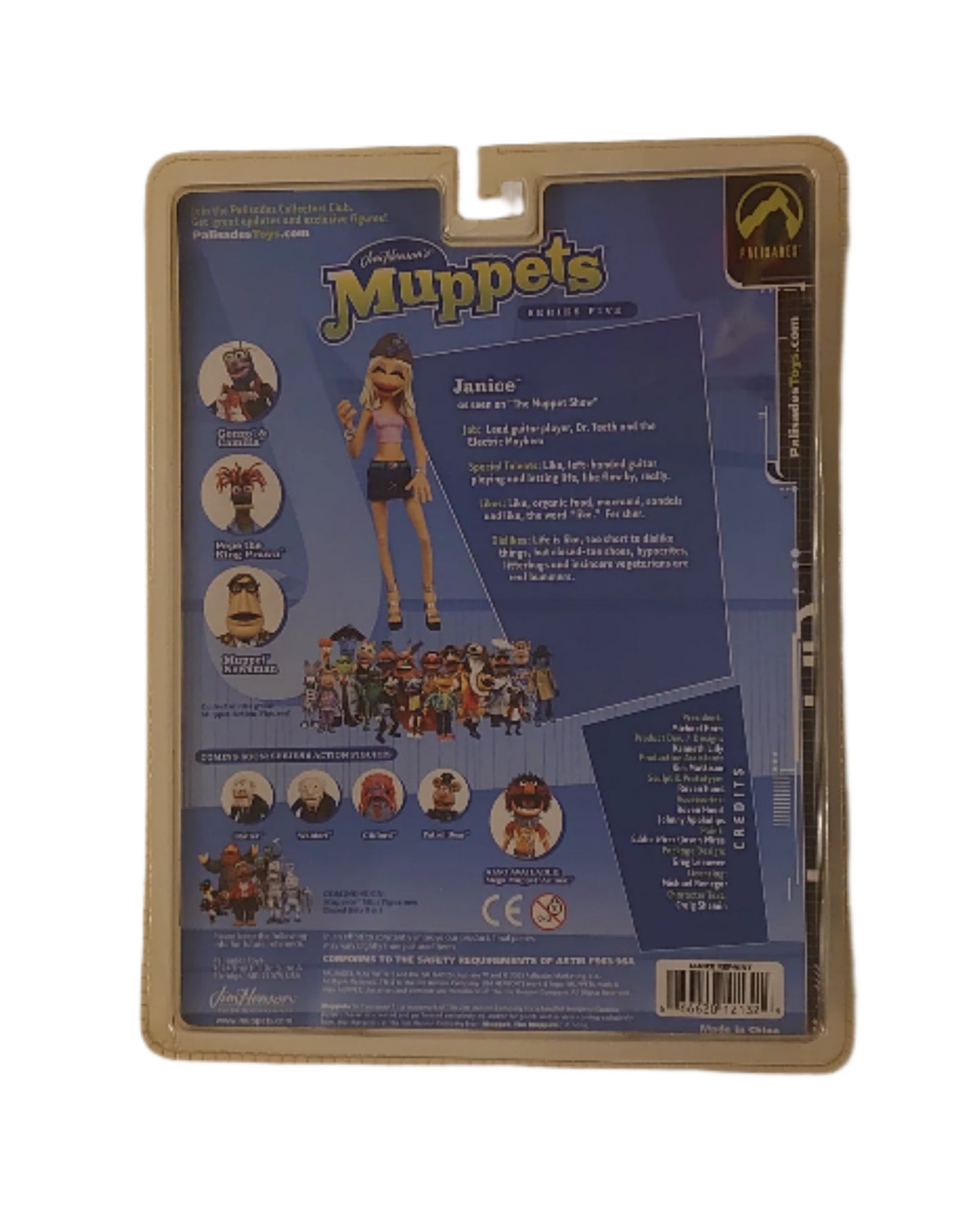 Electric Mayhem Janice Figure Variant The Jim Henson Muppet Show By Palisades Toys
