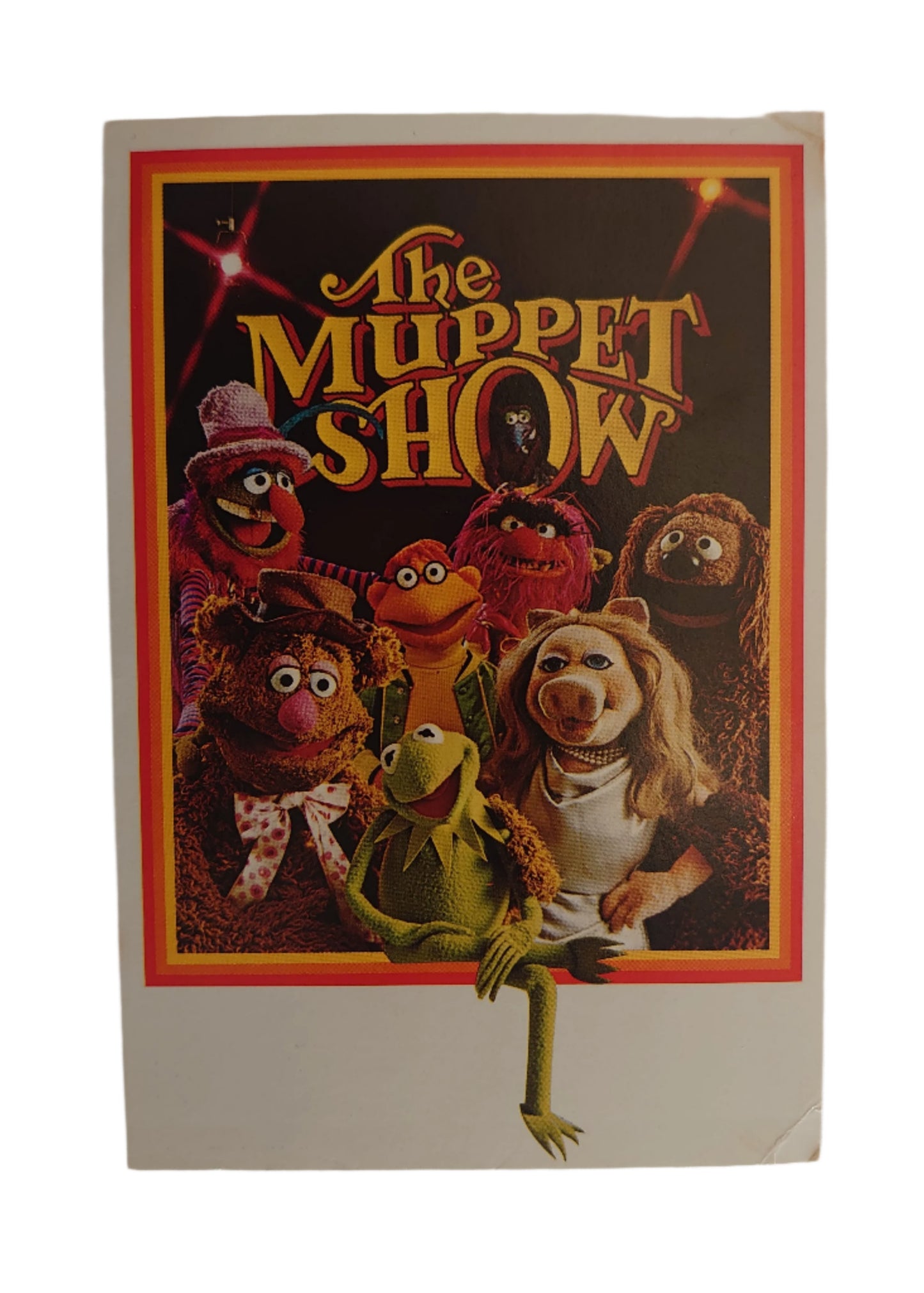Vintage Post Card Jim Henson Greetings From The Muppet Show Henson Associates HA!