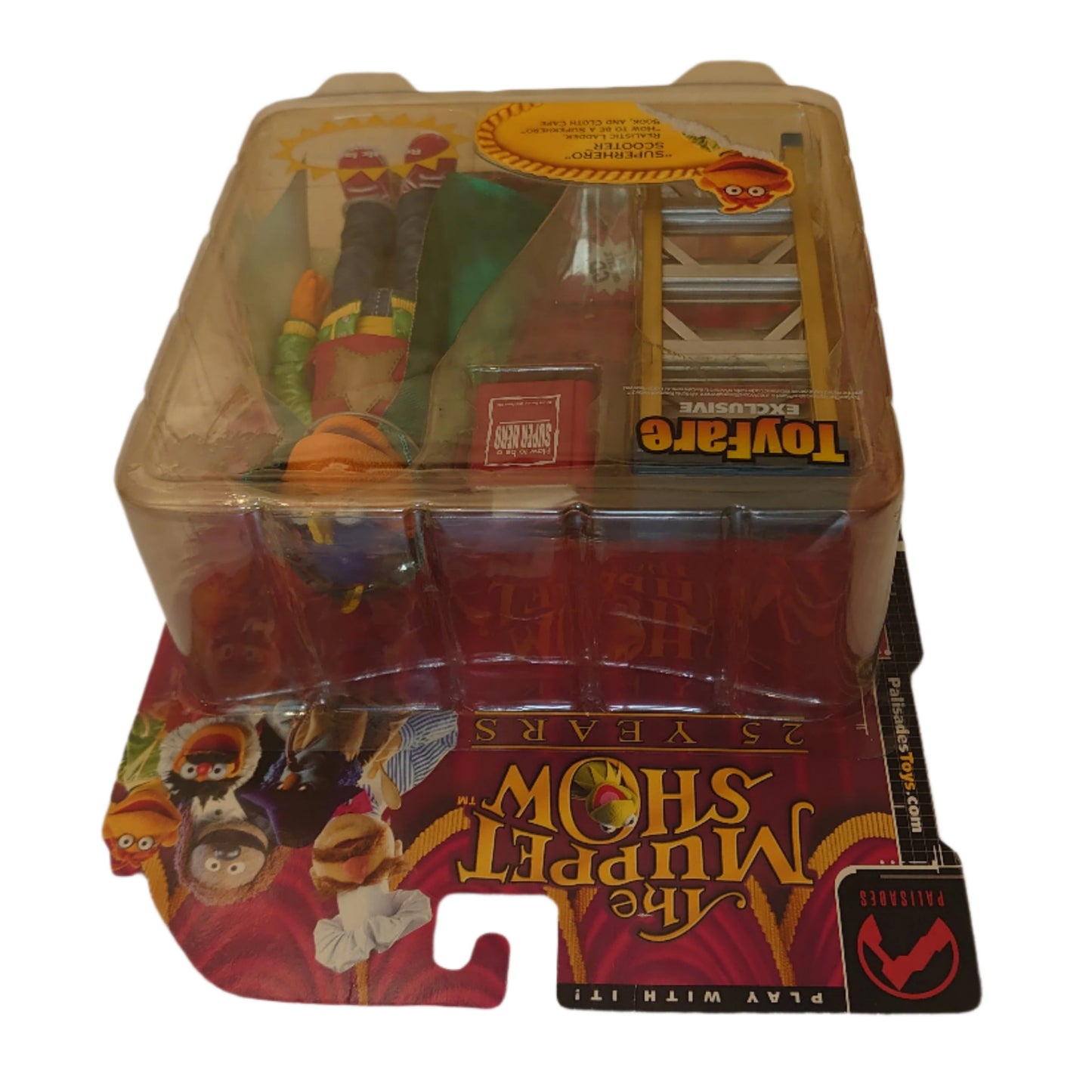 Series 3 Toyfare Exclusive Superhero Scooter From Jim Henson's Muppet Show By Palisades Toys
