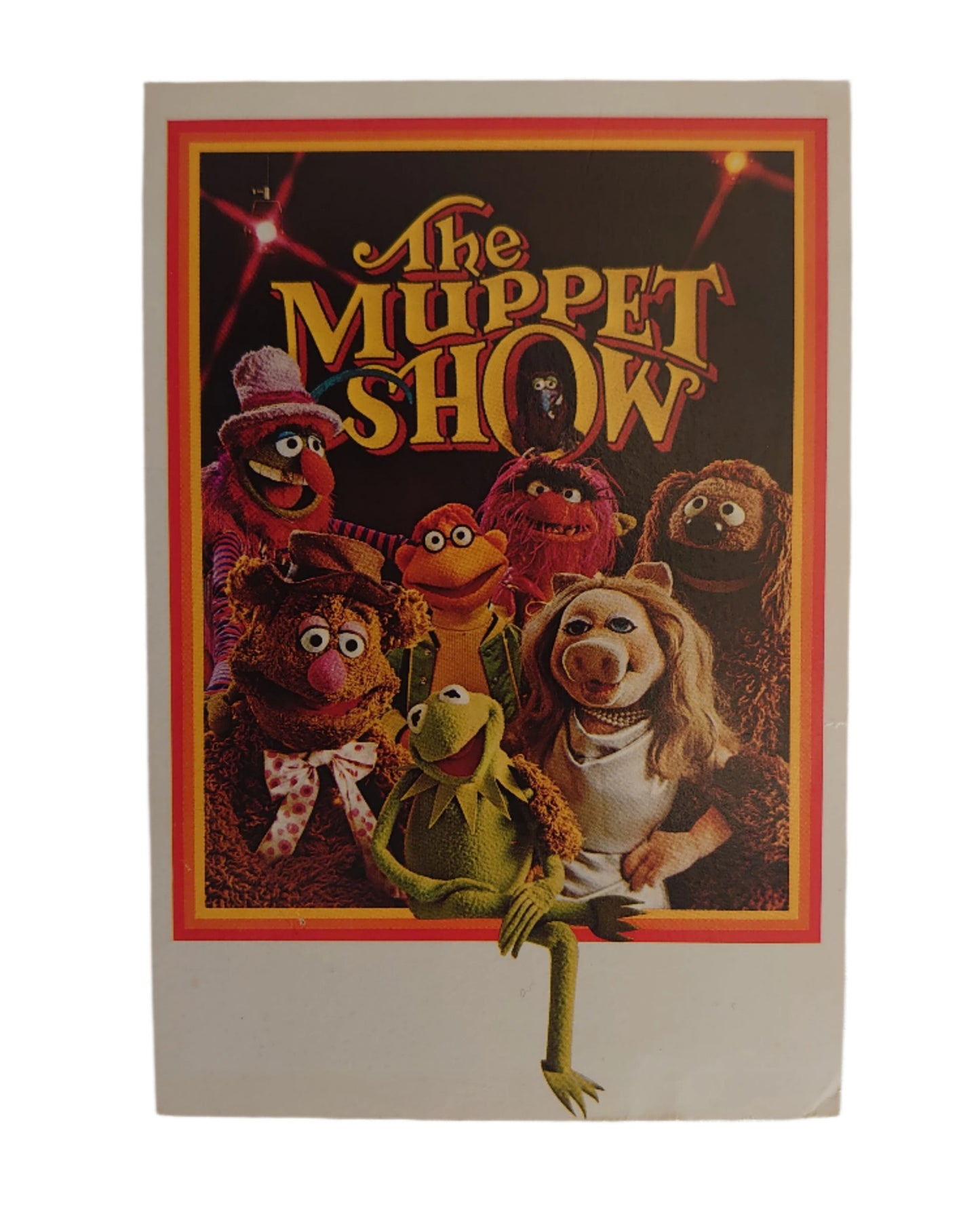 Henson Associates HA! Vintage Postcard Jim Henson Greetings From The Muppet Show