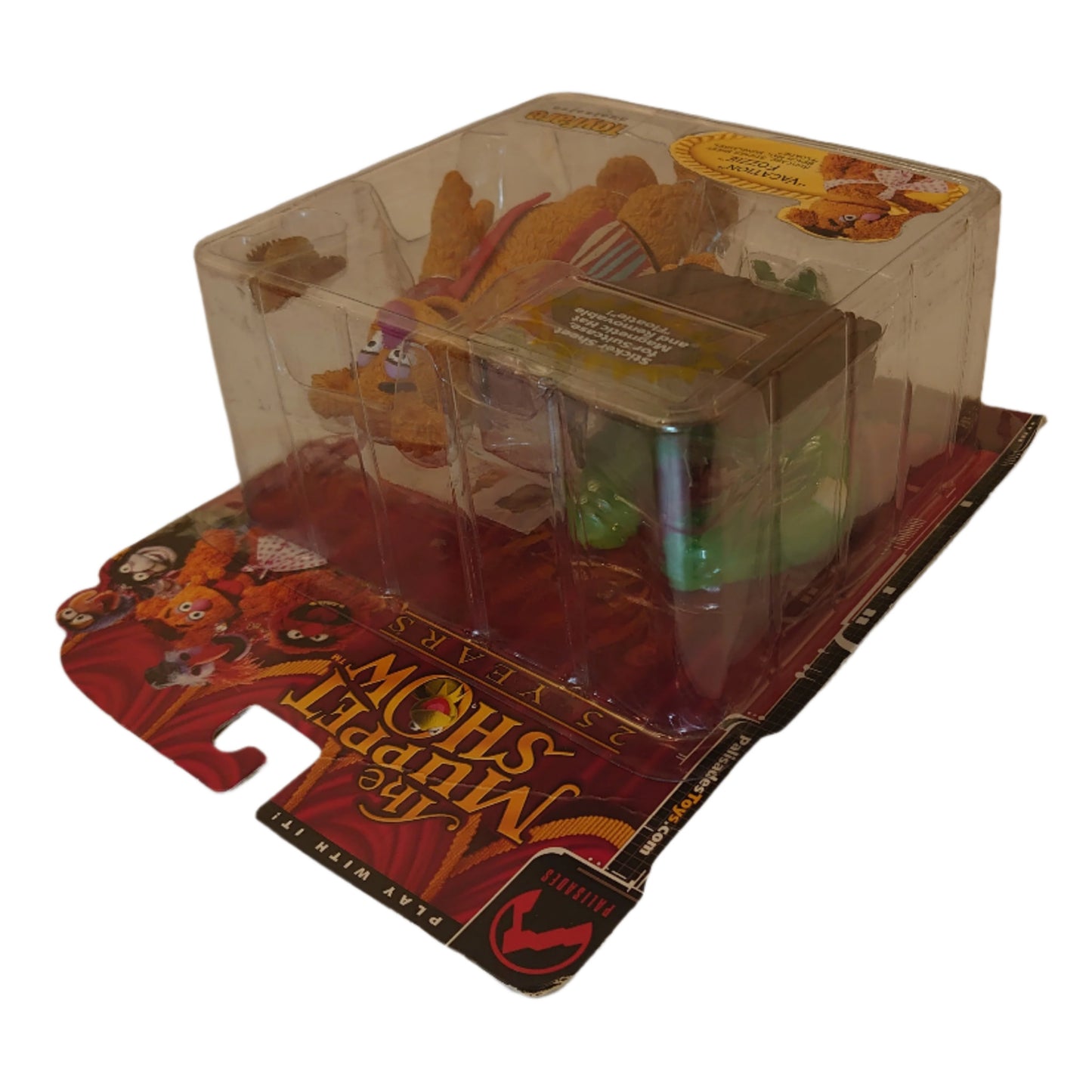 Series 2 Toyfare Exclusive Vacation Fozzie Bear From Jim Henson's Muppet Show By Palisades Toys
