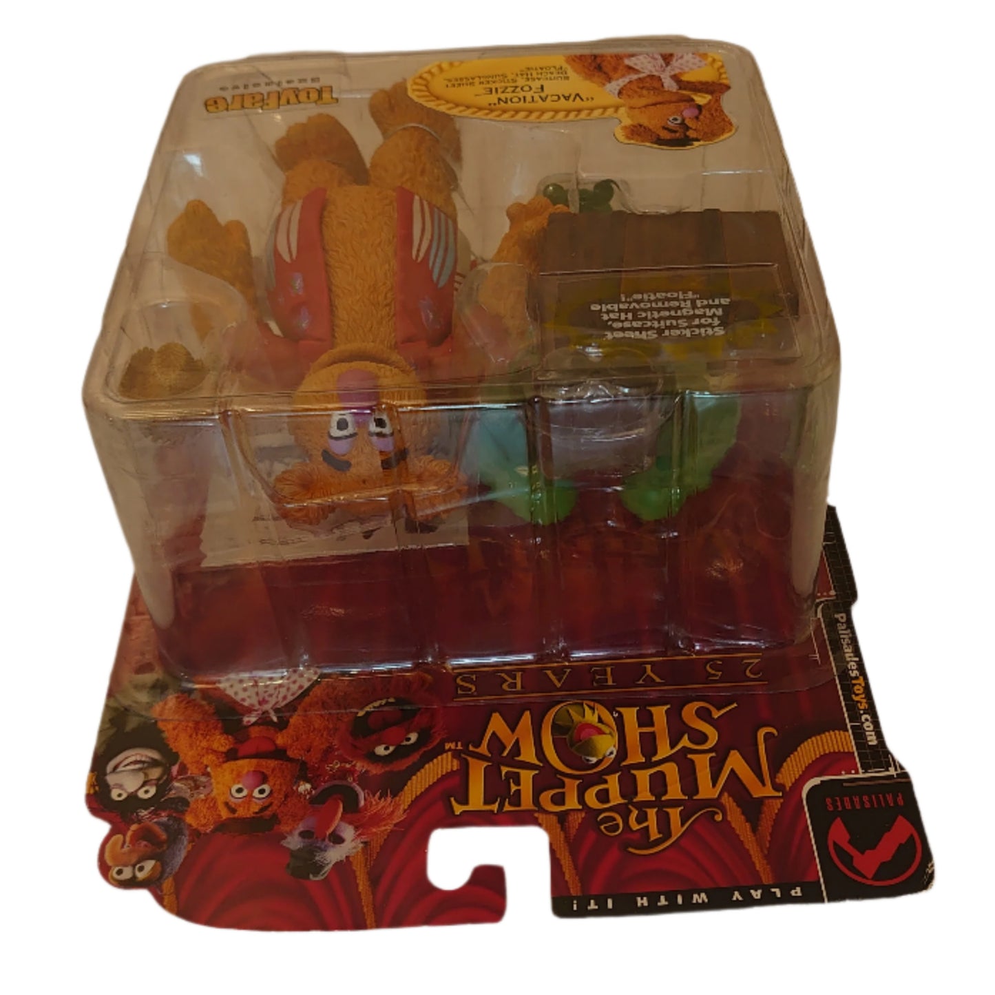 Series 2 Toyfare Exclusive Vacation Fozzie Bear From Jim Henson's Muppet Show By Palisades Toys