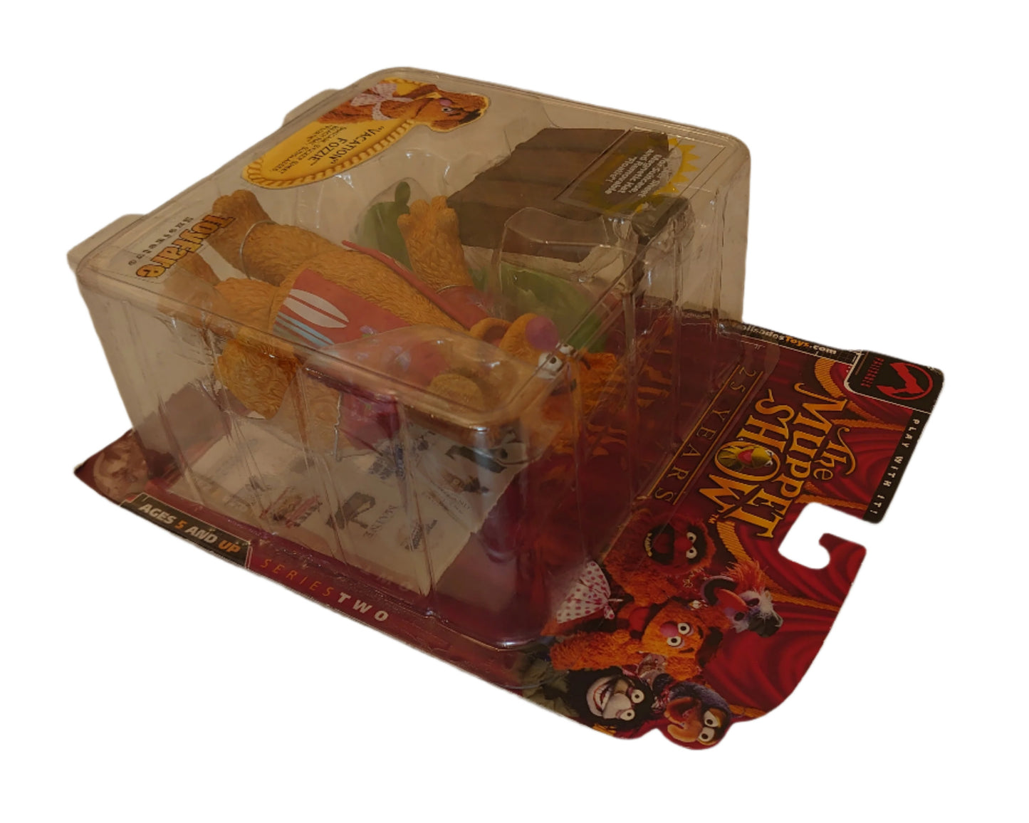Series 2 Toyfare Exclusive Vacation Fozzie Bear From Jim Henson's Muppet Show By Palisades Toys